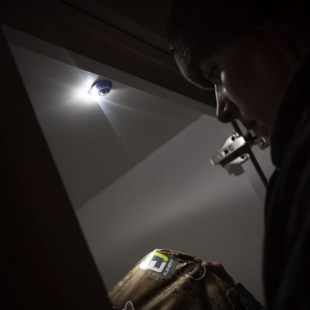 Paquete de 6 luces LED adhesivas Button LAMP Panther Vision