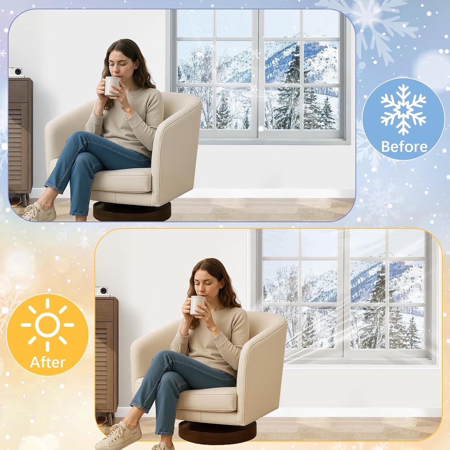 Kit Aislamiento Ventana EVA 47x63cm Yudlto - Reutilizable