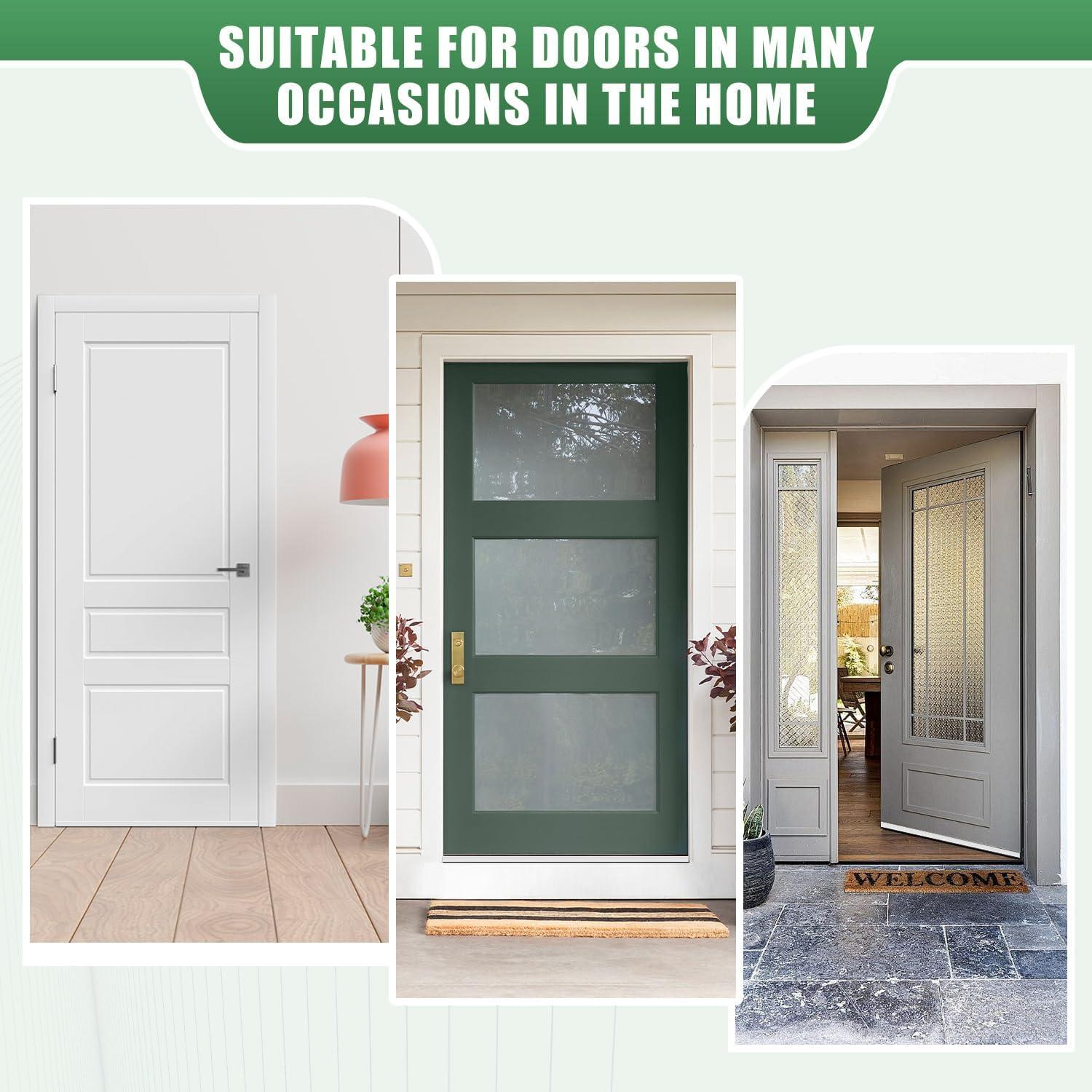 Burlete para Puertas YYGCL 99 cm Ajustable Blanco PVC