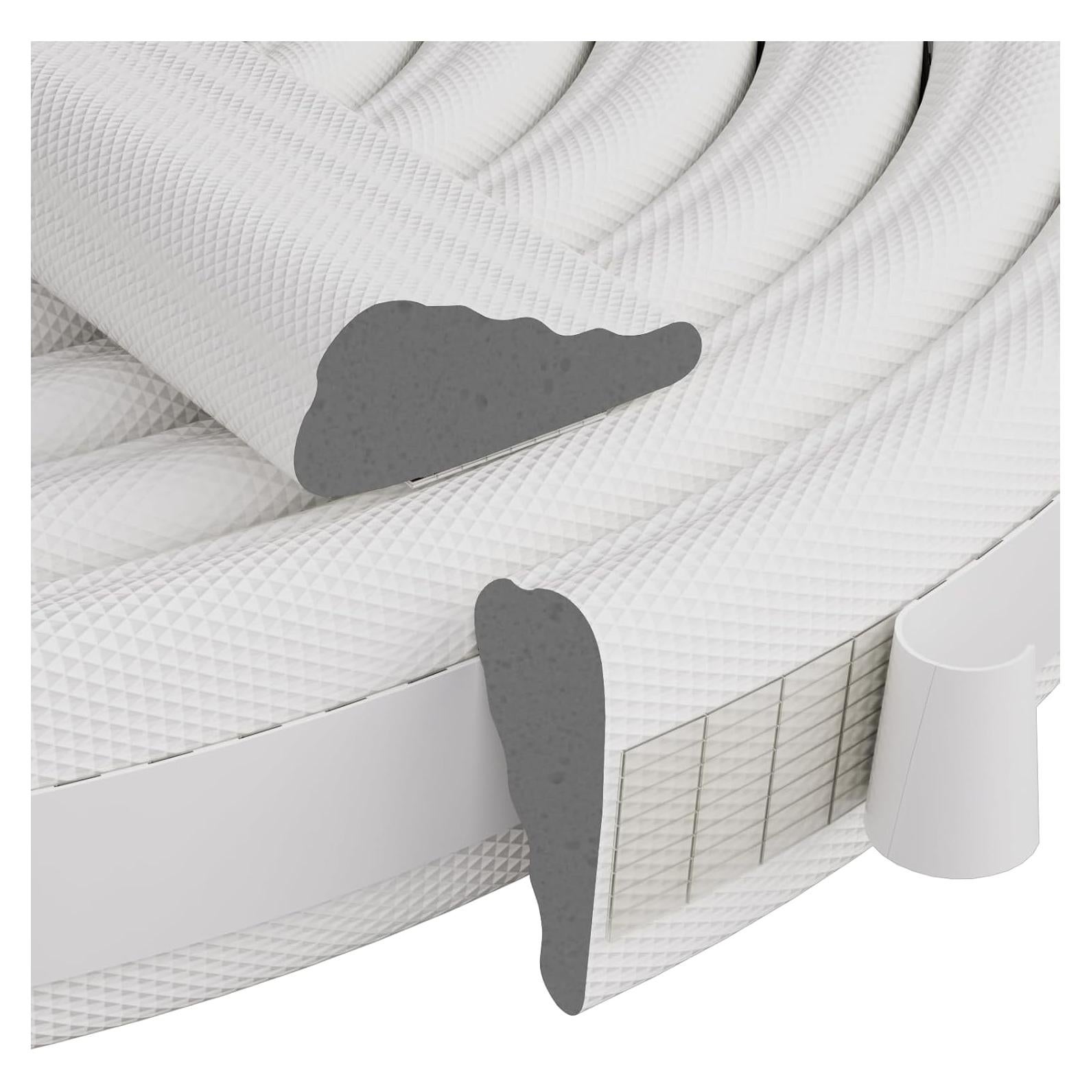 Sellador de Clima Conwang 2 Pcs 497 cm Negro Aislamiento