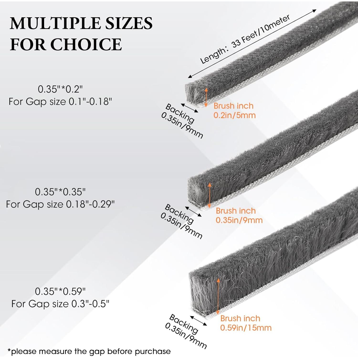 Cinta Selladora Autoadhesiva Tanshurong 10m Aislamiento Acústico