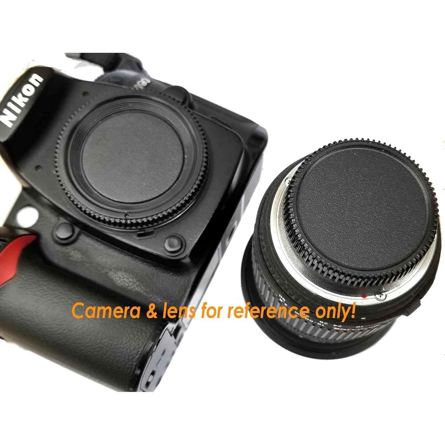 5 Pack Tapa Trasera de Lente Nikkor para Cámaras Nikon