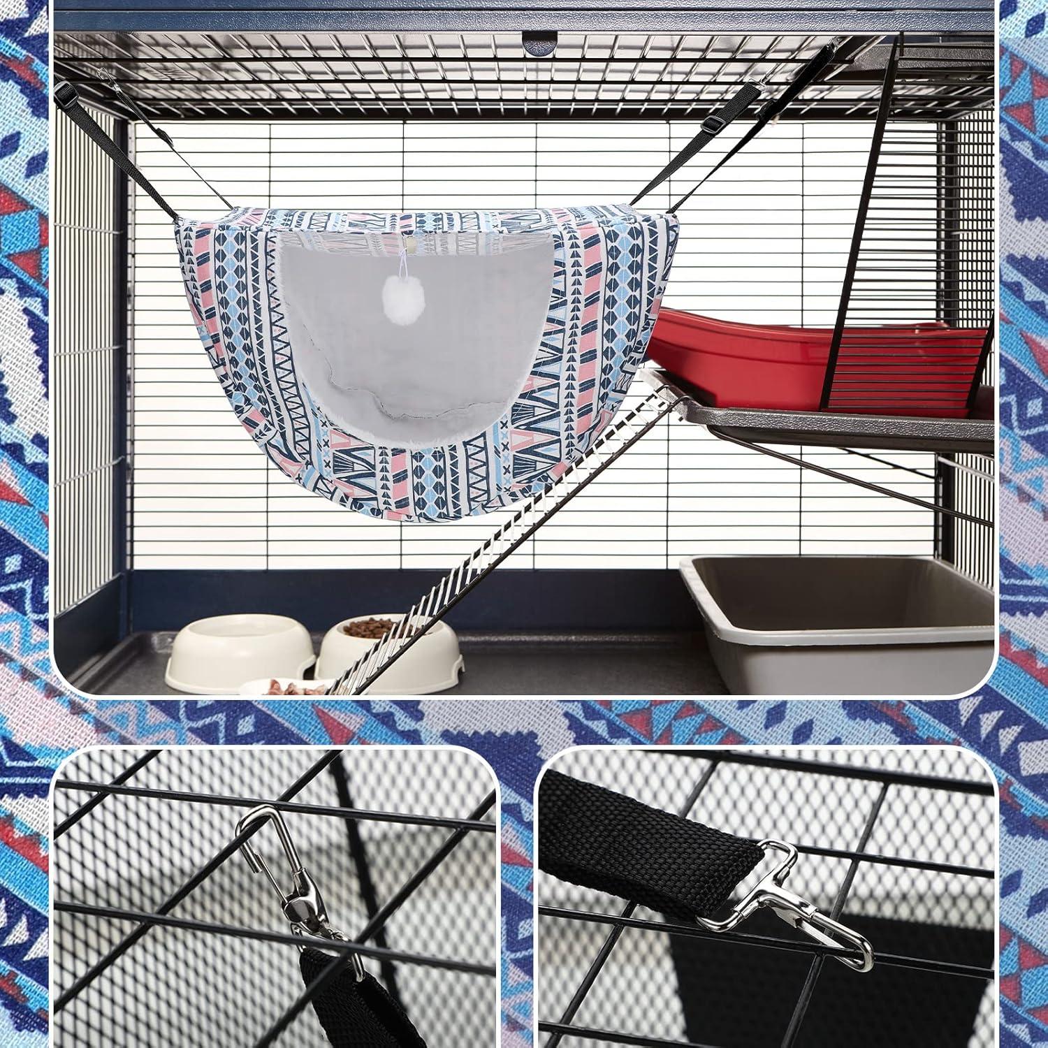 Hamaca para Gato Unittype 2 Piezas Doble Capa Boho