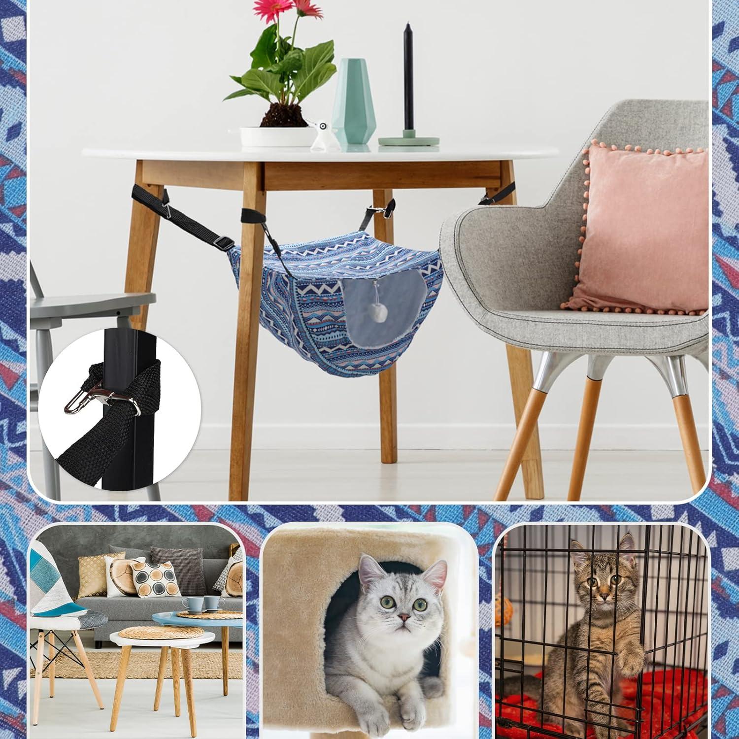 Hamaca para Gato Unittype 2 Piezas Doble Capa Boho