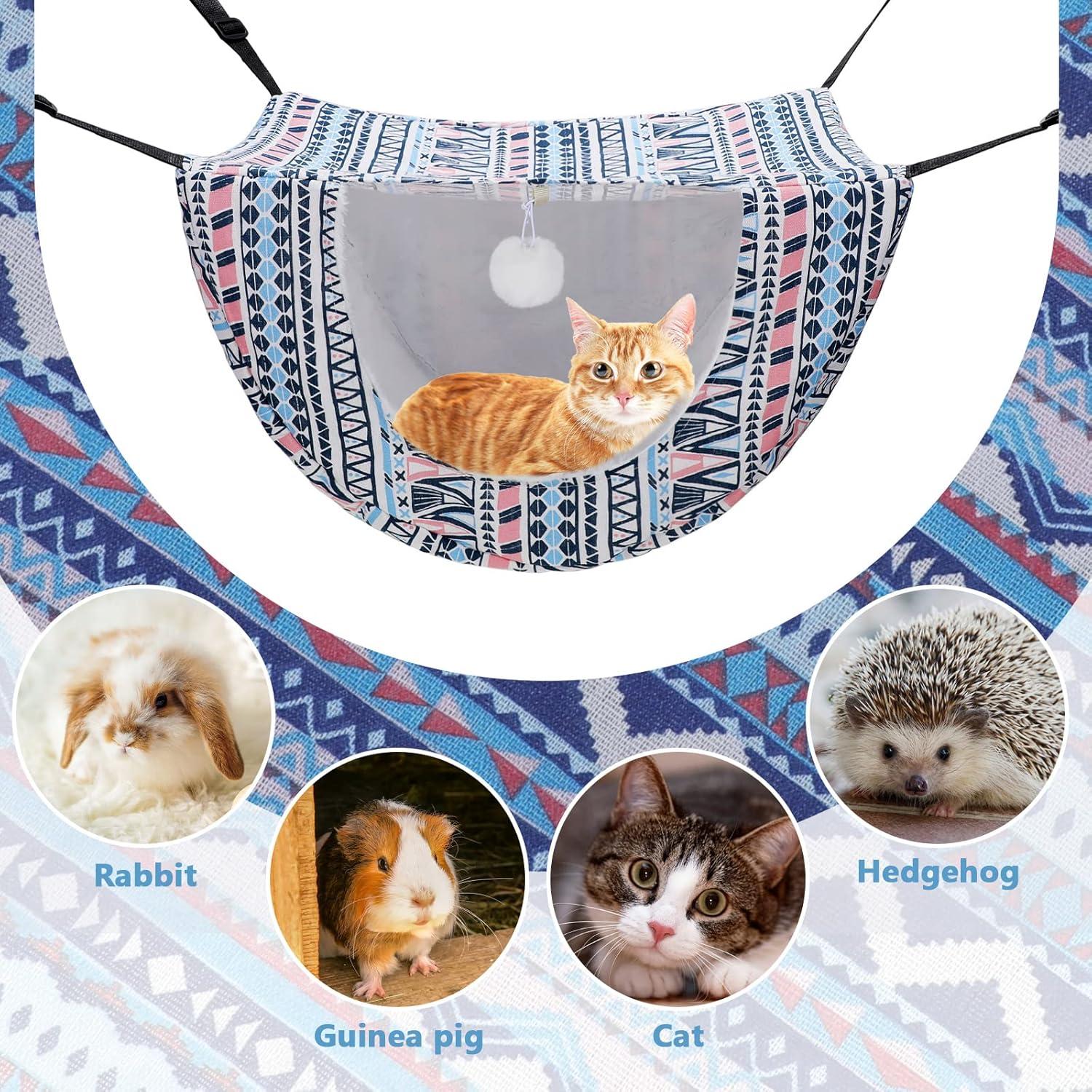 Hamaca para Gato Unittype 2 Piezas Doble Capa Boho