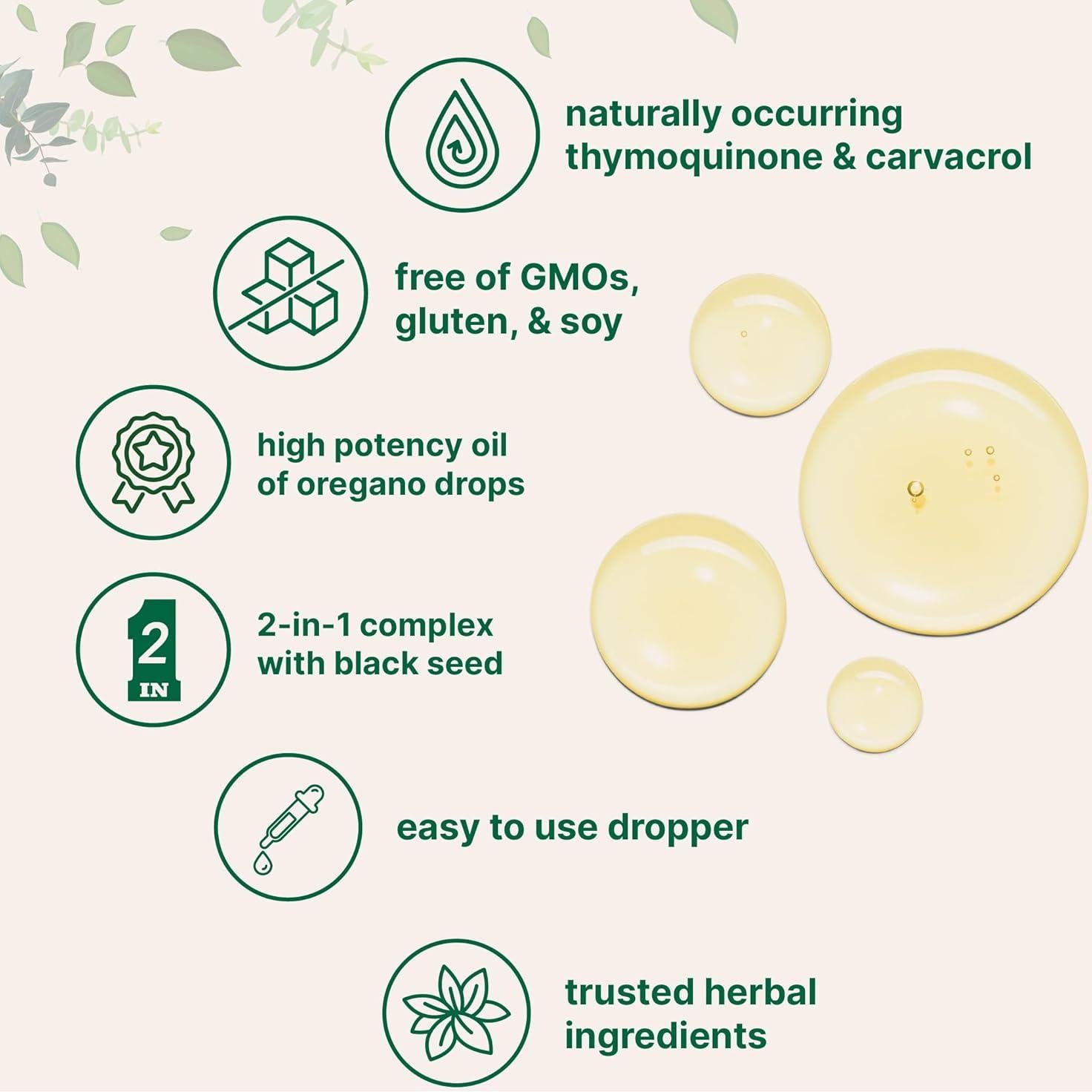 Aceite de Orégano y Semilla Negra Micro Ingredients 118 ml