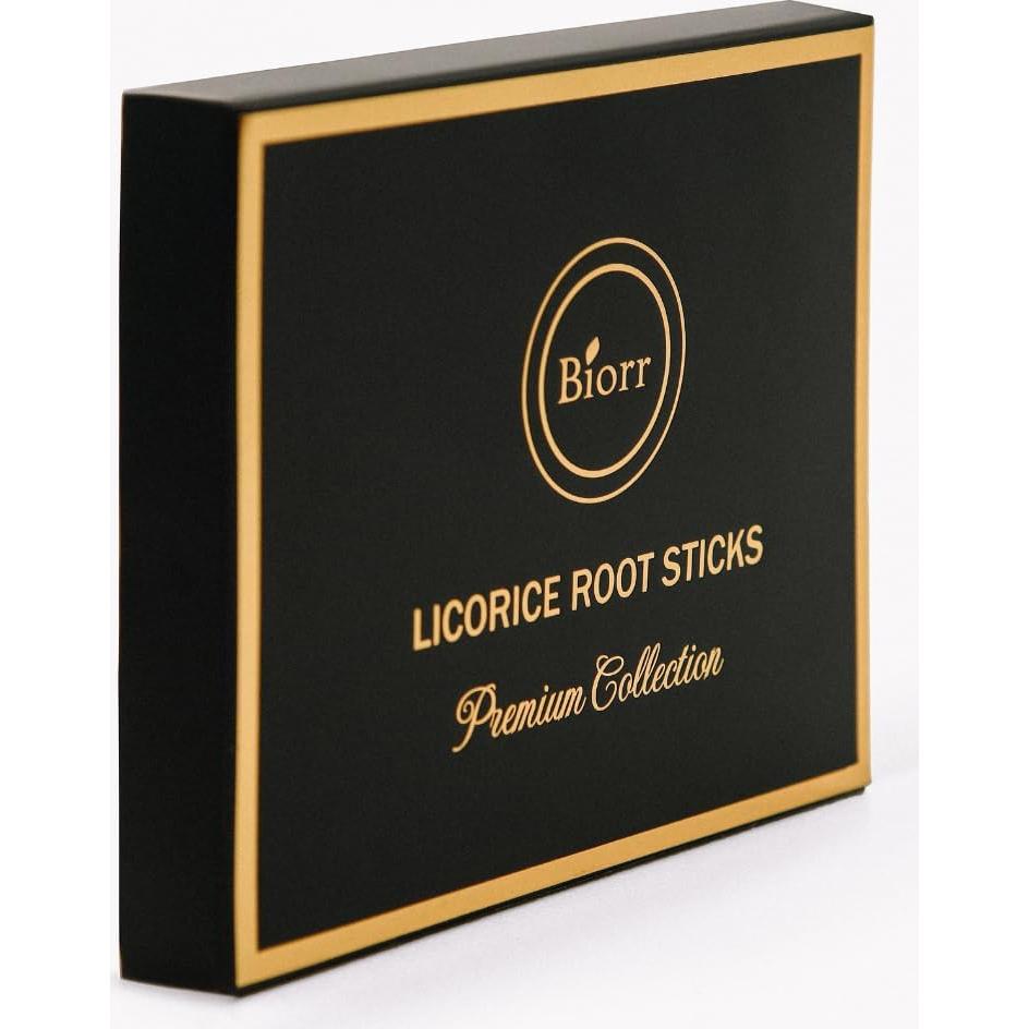 Palitos de Raíz de Regaliz BIORR 100% Natural - 10 pcs 10cm