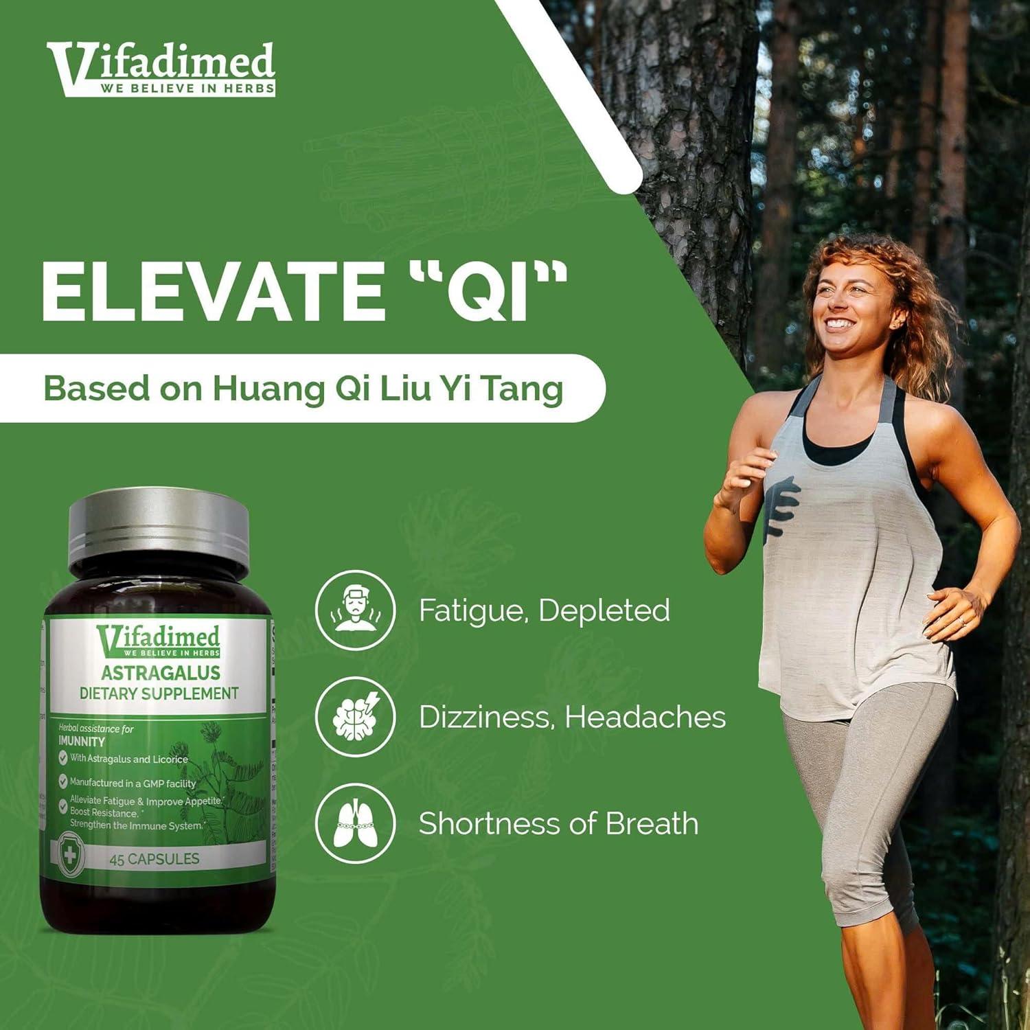 Extracto de Raíz de Astrágalo Vifadimed - 90 Cápsulas Inmunidad