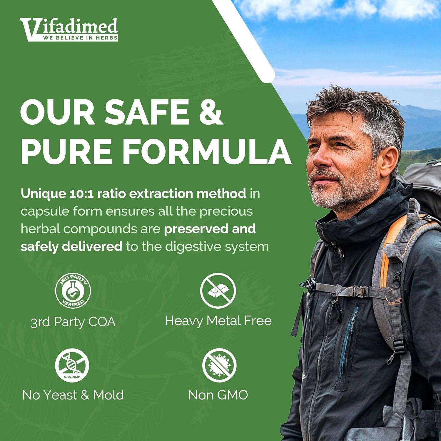 Extracto de Raíz de Astrágalo Vifadimed - 90 Cápsulas Inmunidad