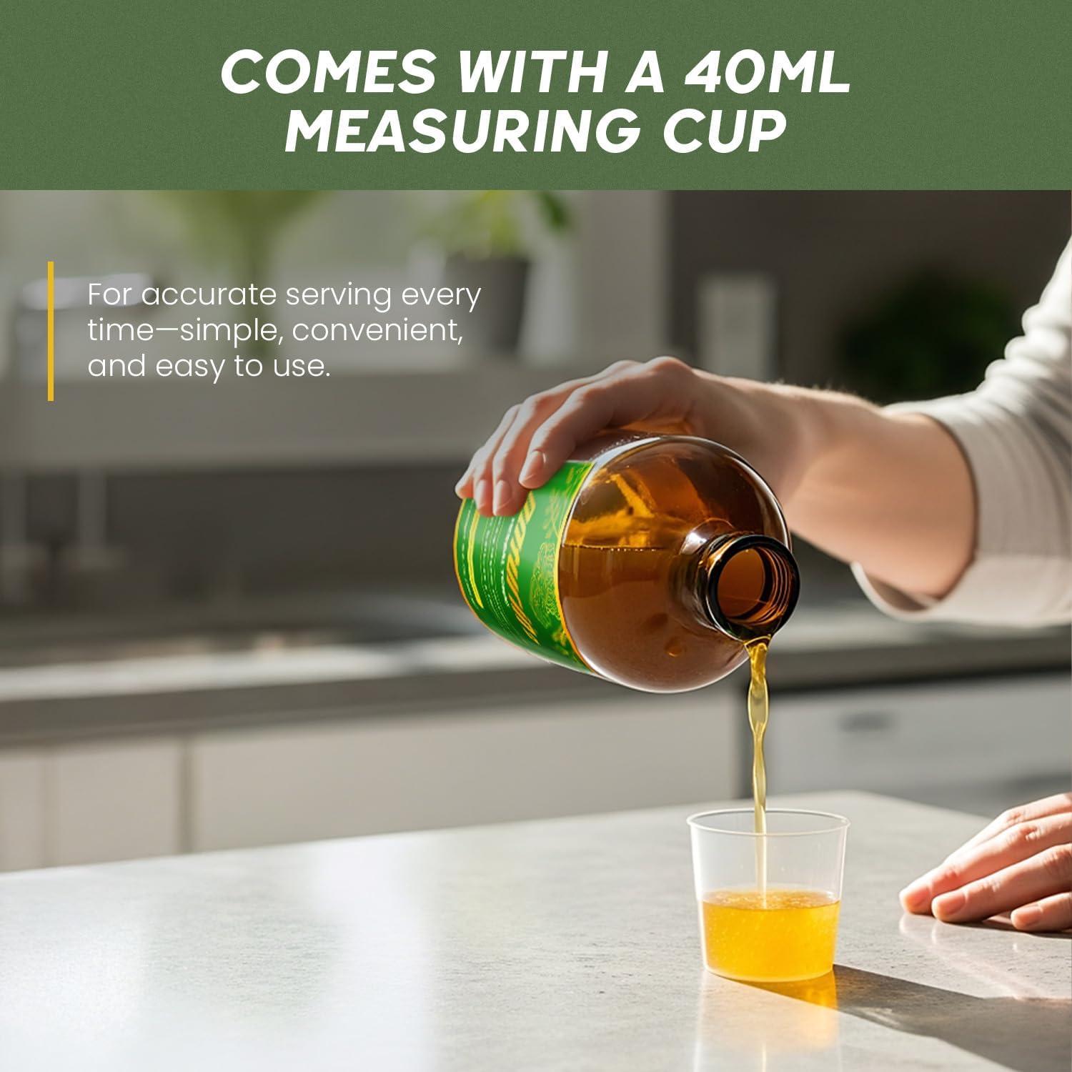 Bebida Tónica Herbal Greenland 473 ml - Apoyo Inmunológico