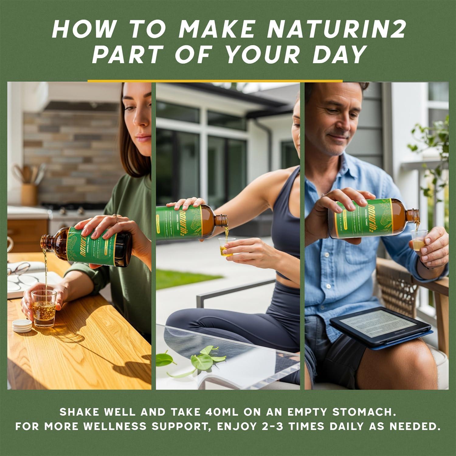 Bebida Tónica Herbal Greenland 473 ml - Apoyo Inmunológico