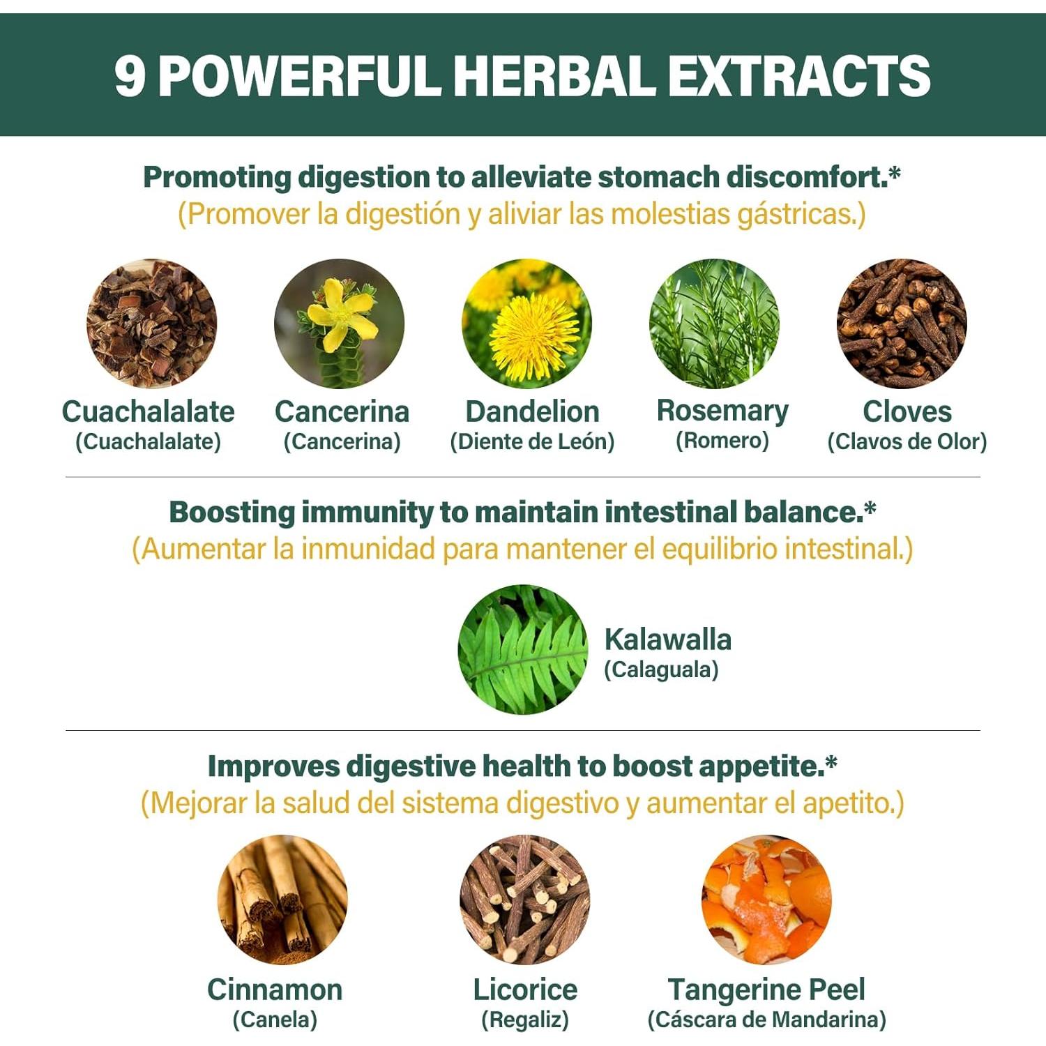 Gotas Digestivas Cuachalalate Fuenvegtal 59ml - Suplemento Herbal