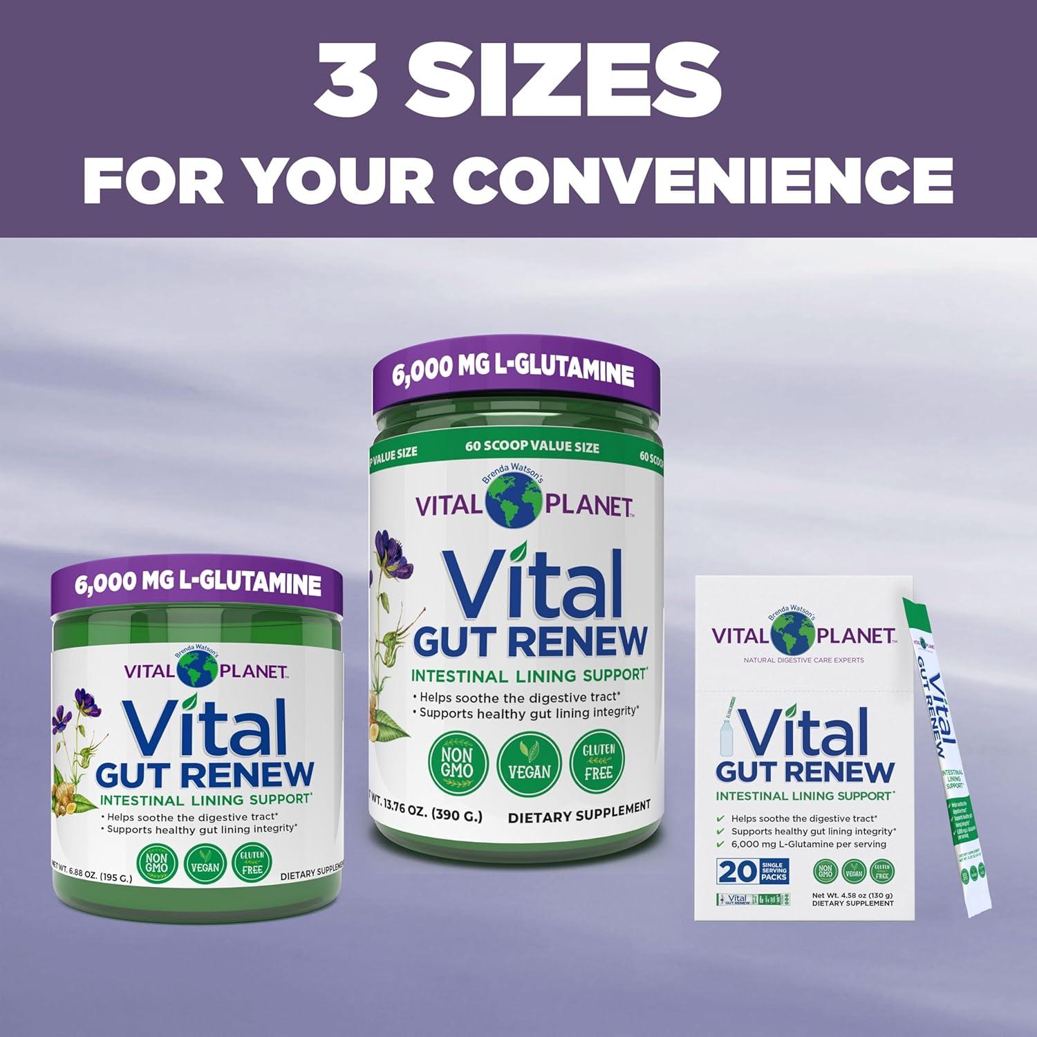 Vital Planet Vital Gut Renew 195g - Suplemento Intestinal