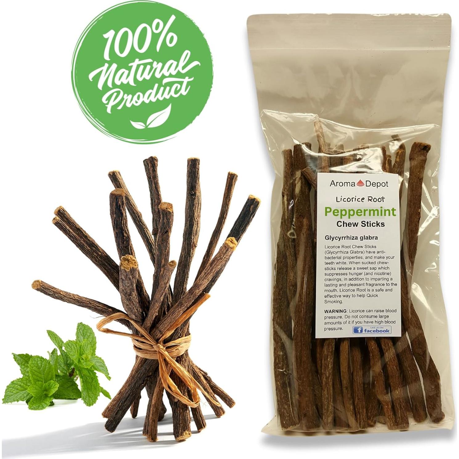 Palitos de Regaliz con Sabor a Menta Aroma Depot 453 g