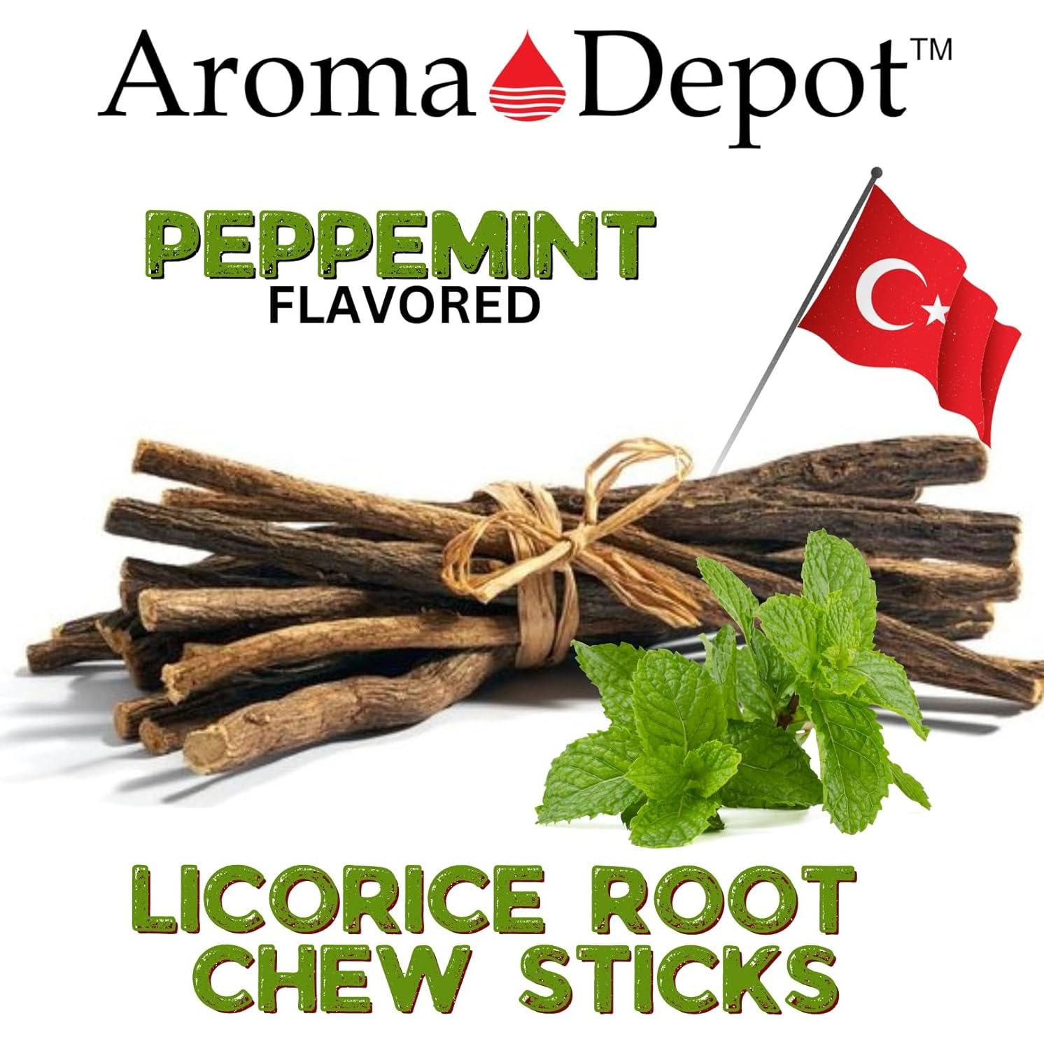 Palitos de Regaliz con Sabor a Menta Aroma Depot 453 g