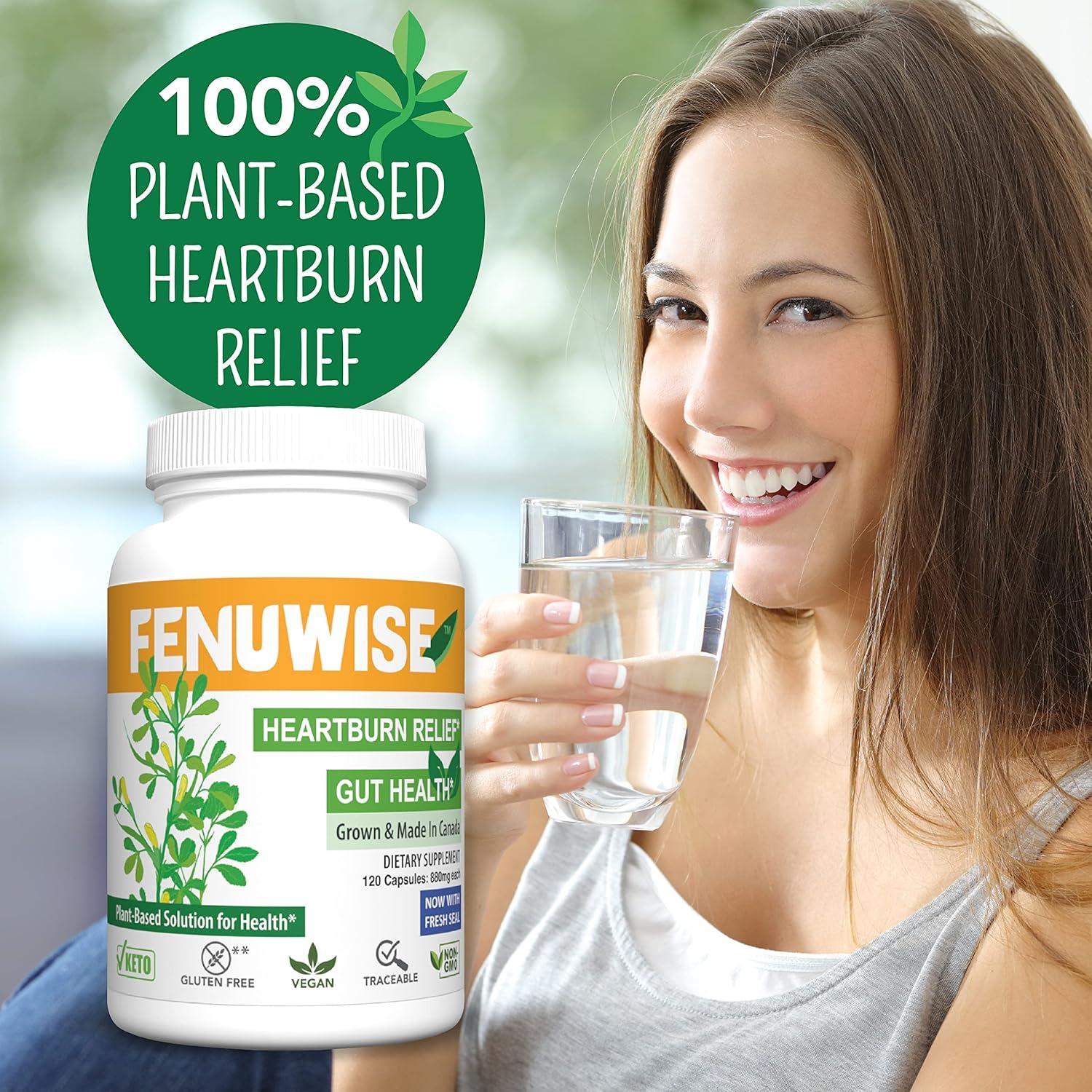 Suplemento de Fibra de Fenogreco Fenuwise 120 Cápsulas Vegano