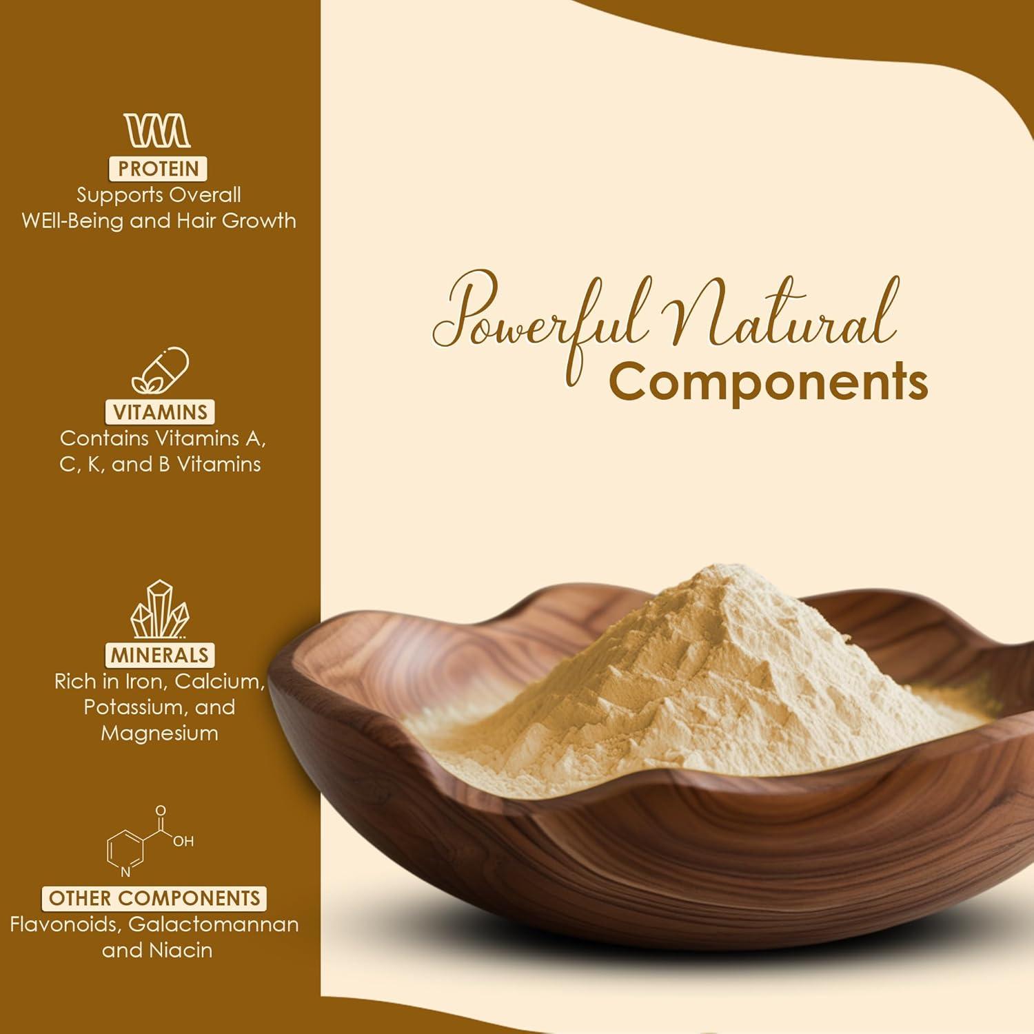 Polvo de Fenogreco Mi Nature 100% Natural 100g - Methi Puro