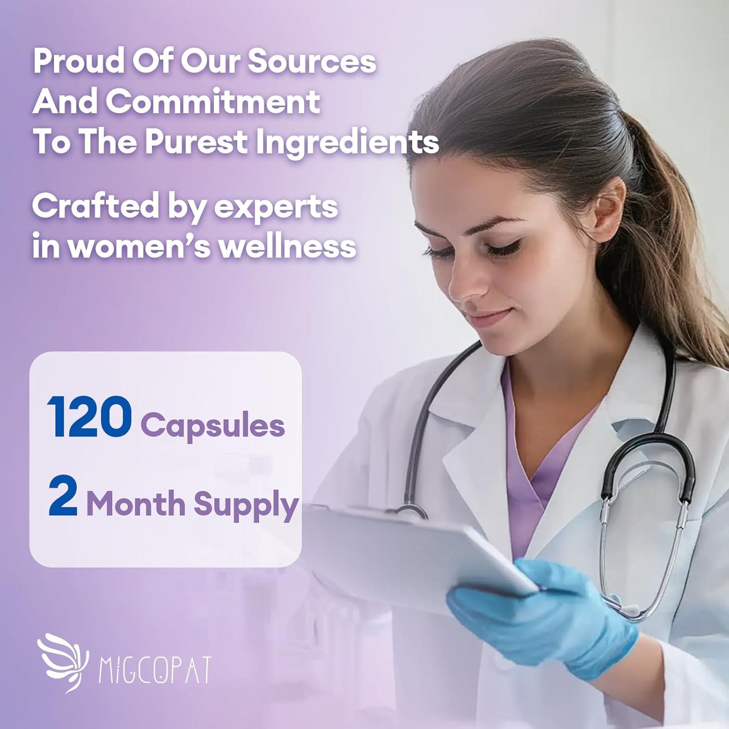 Cápsulas Probioticas Vaginales Migcopat - 120 Unidades