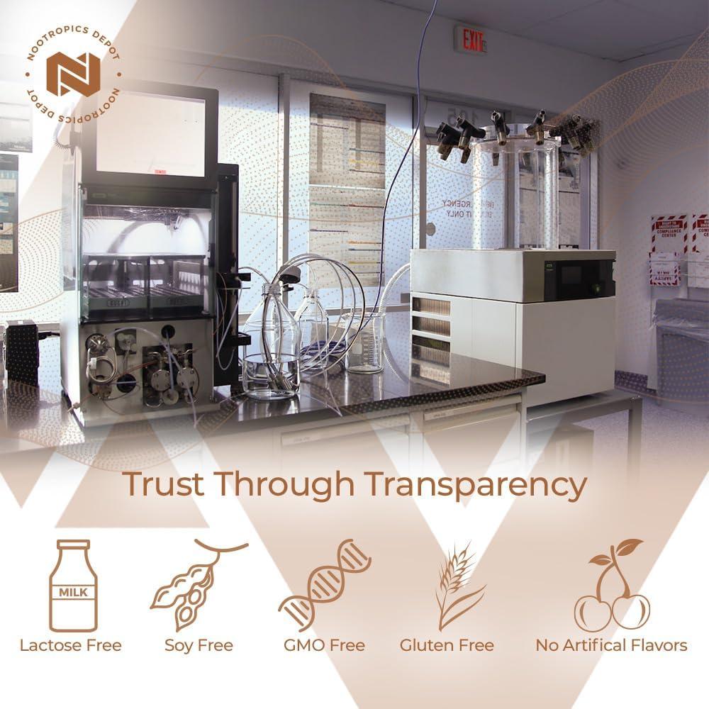 Cápsulas de Fenogreco Nootropics Depot 500mg 180 ct 3% Trigonelina