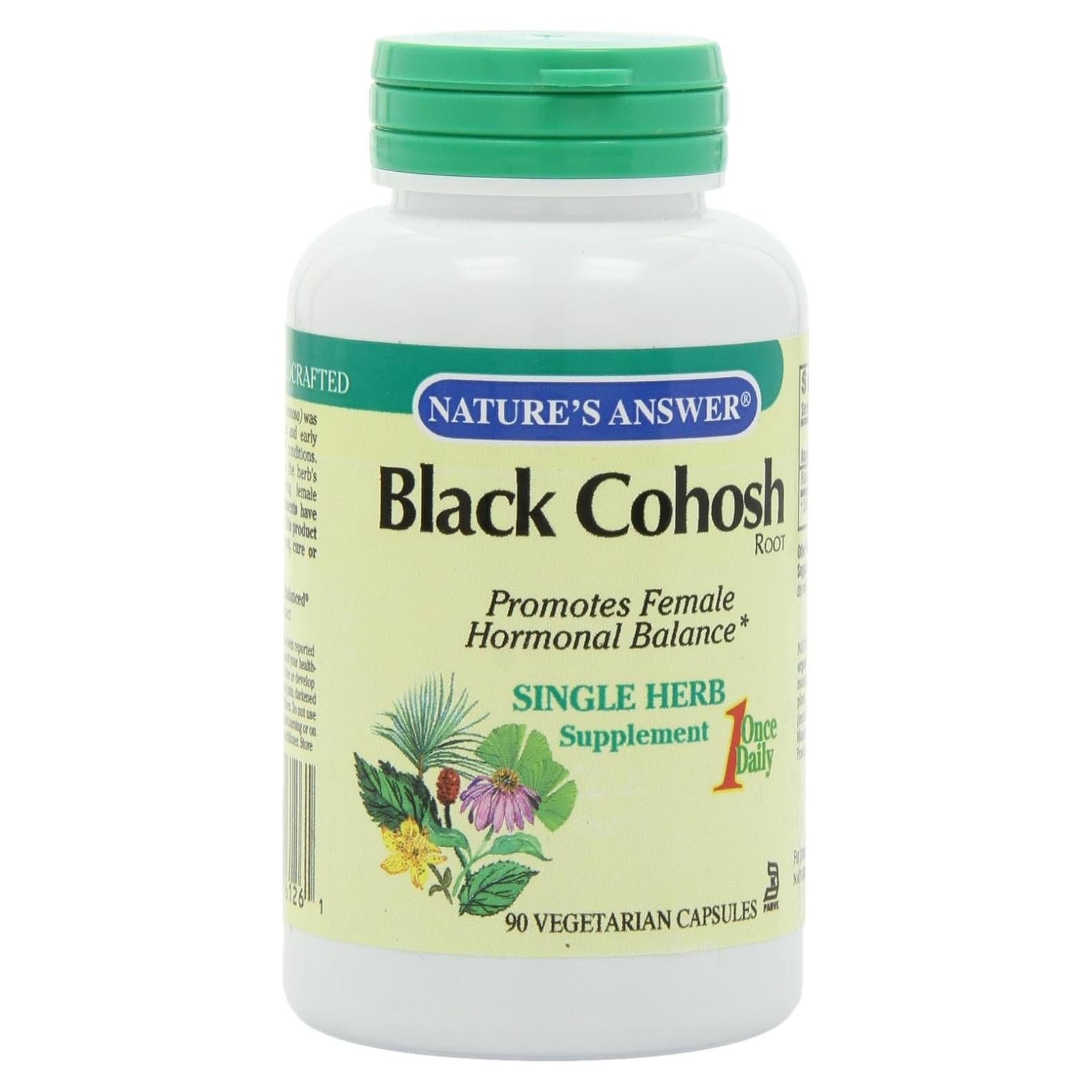 Raíz de Cohosh Negro Nature's Answer 90 Cápsulas 50 mg
