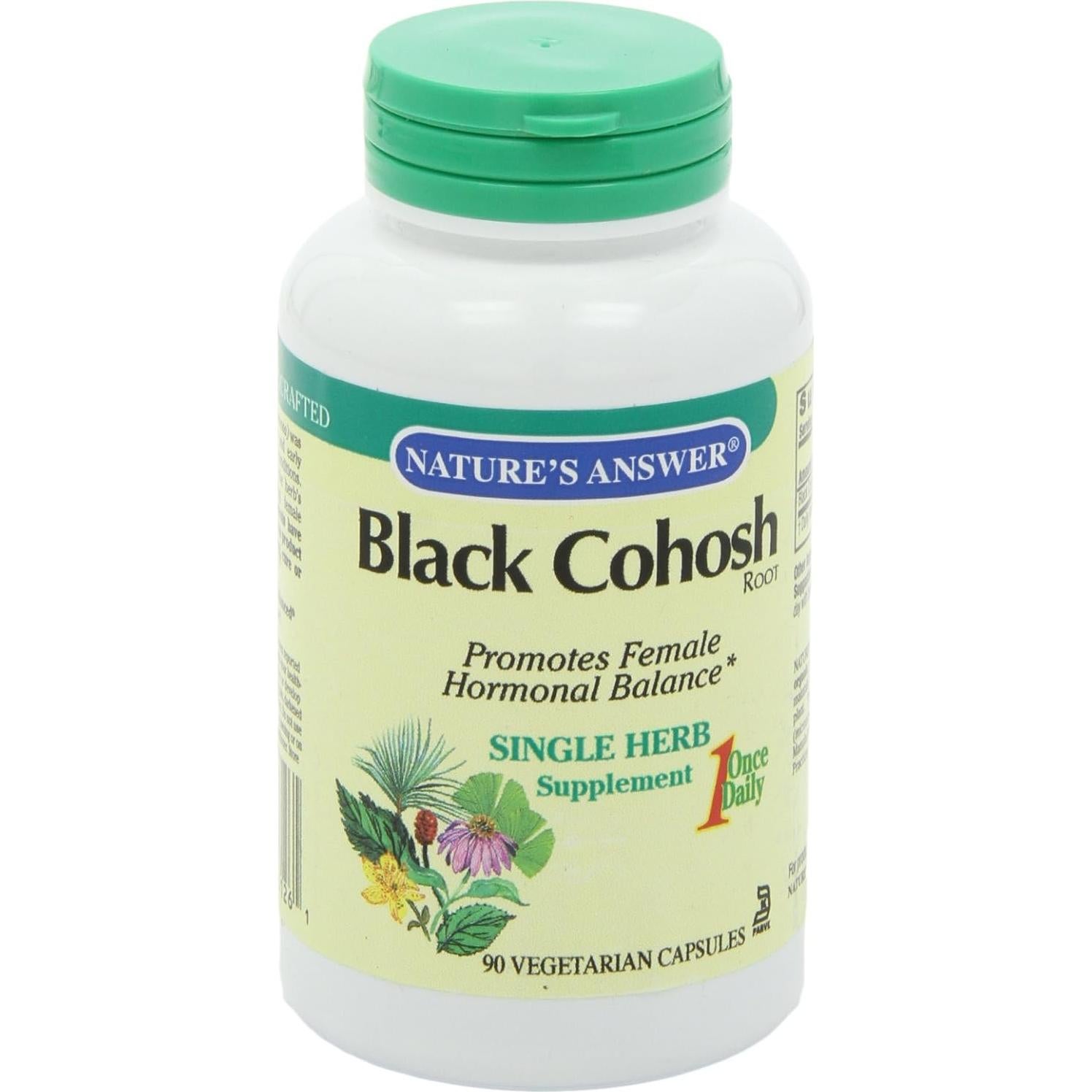 Raíz de Cohosh Negro Nature's Answer 90 Cápsulas 50 mg