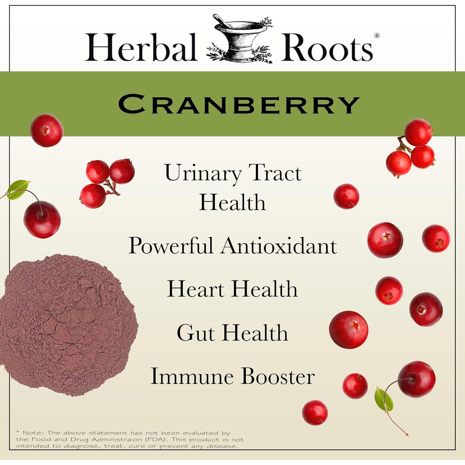 Trío de Suplementos Herbales para Mujeres Herbal Roots - Arándano, Ginseng Coreano, Cohosh Negro