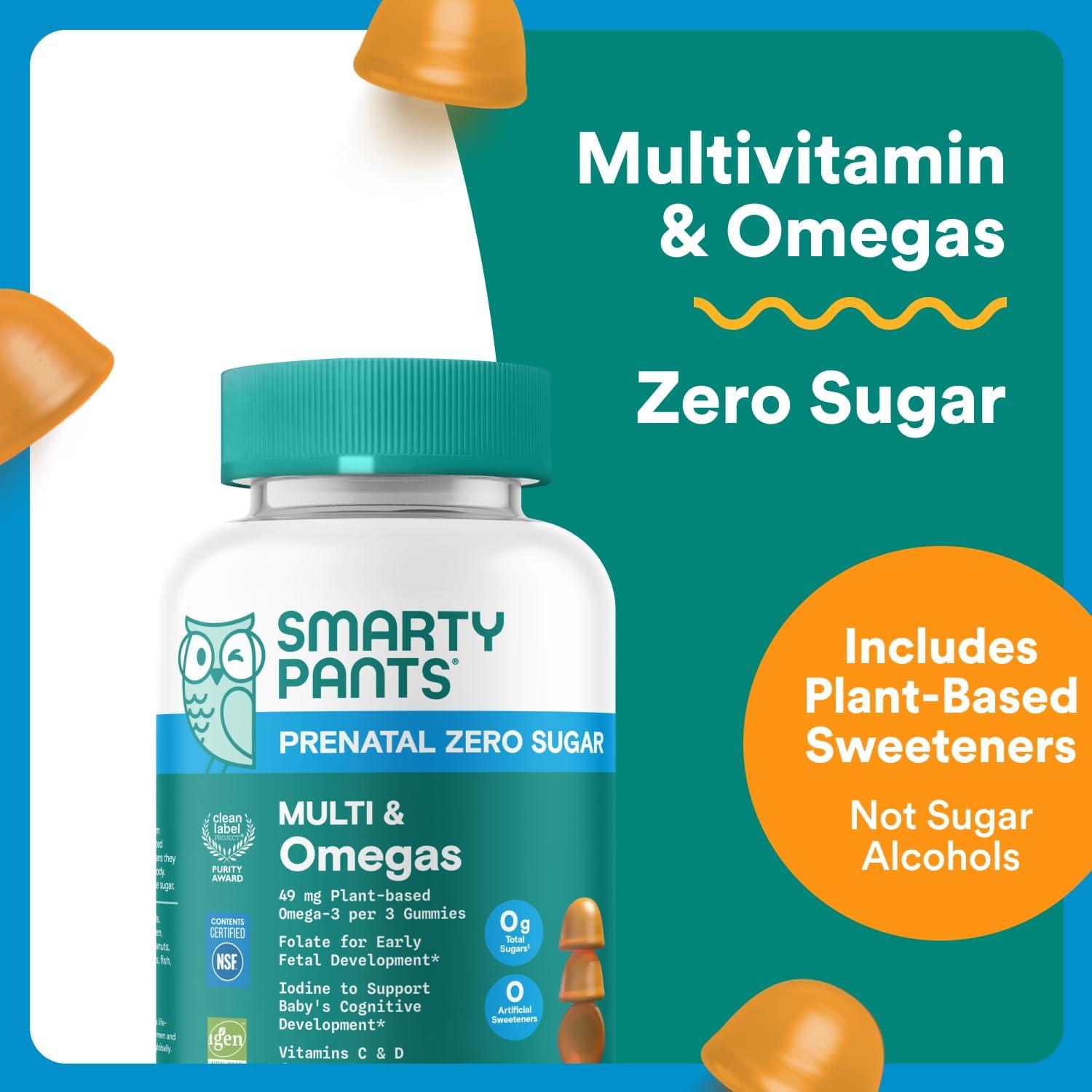 SmartyPants Multivitaminas Prenatales Gominolas Sin Azúcar 90 g