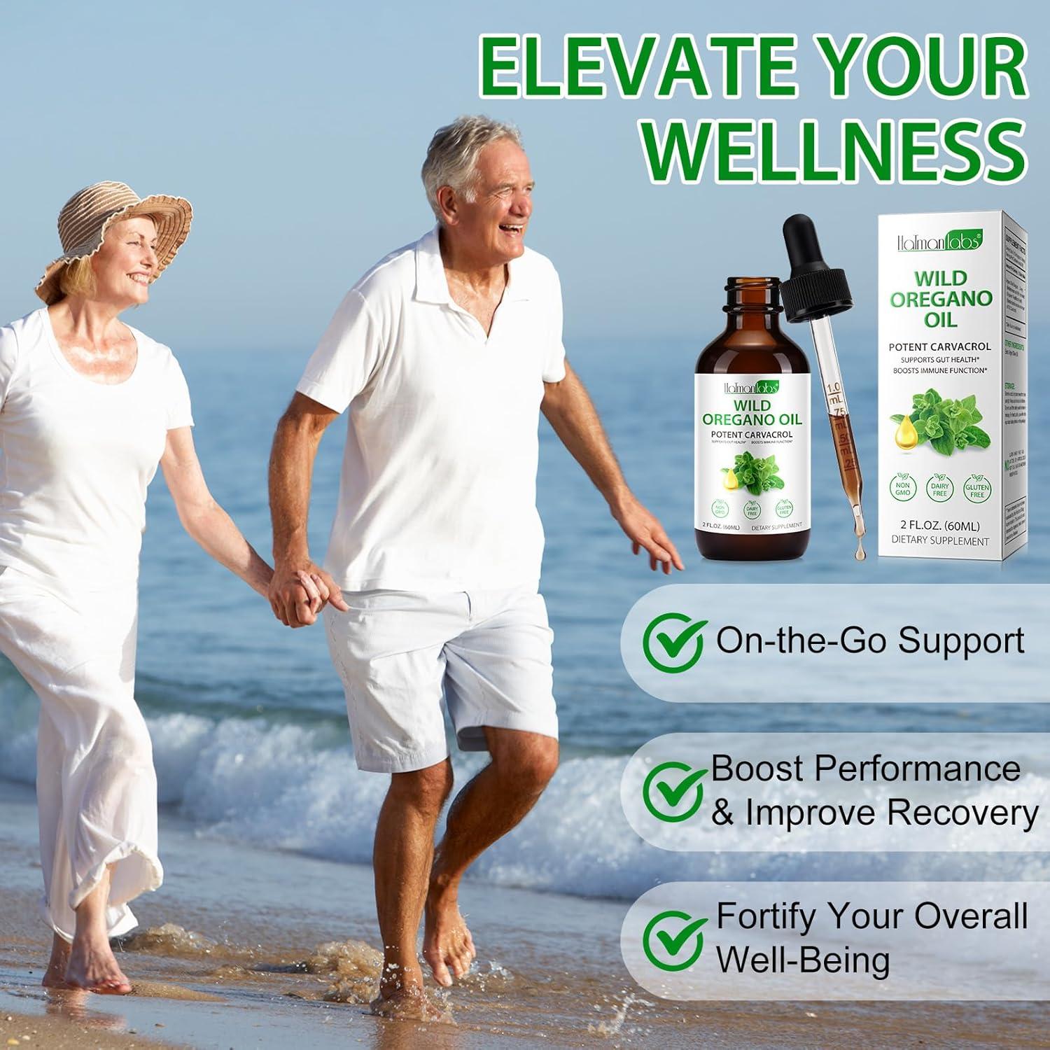 Gotas de Aceite de Orégano Orgánico Newseel 59 ml