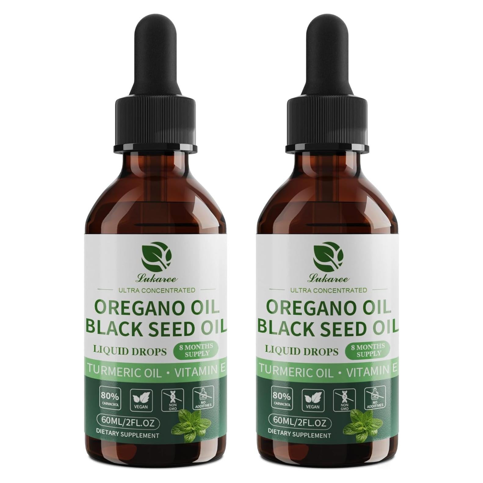 Aceite de Orégano 4 en 1 Lukaree 59.15 ml - Vegano y Natural