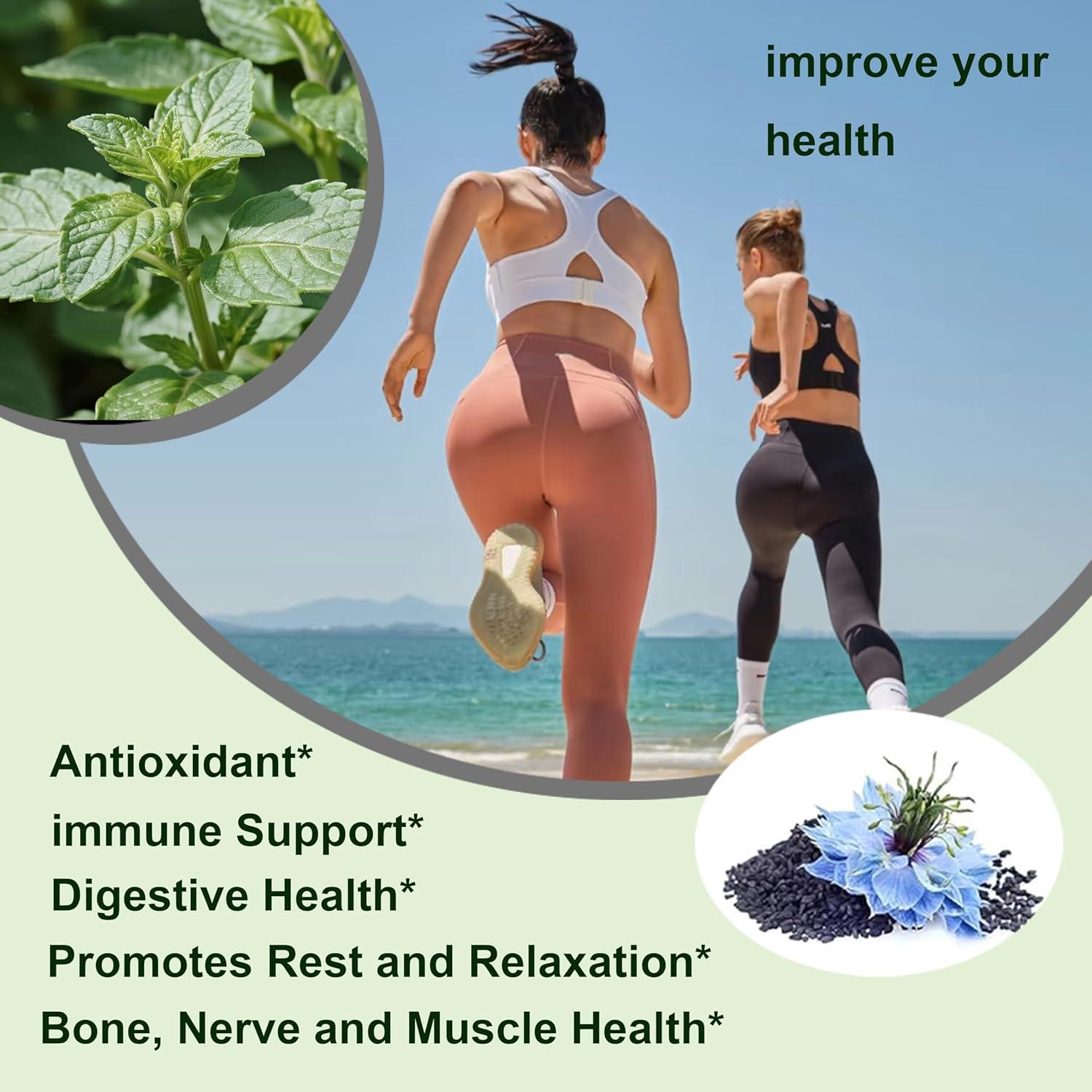 Suplemento de Aceite de Orégano y Semilla Negra WUJECT 180 Softgels