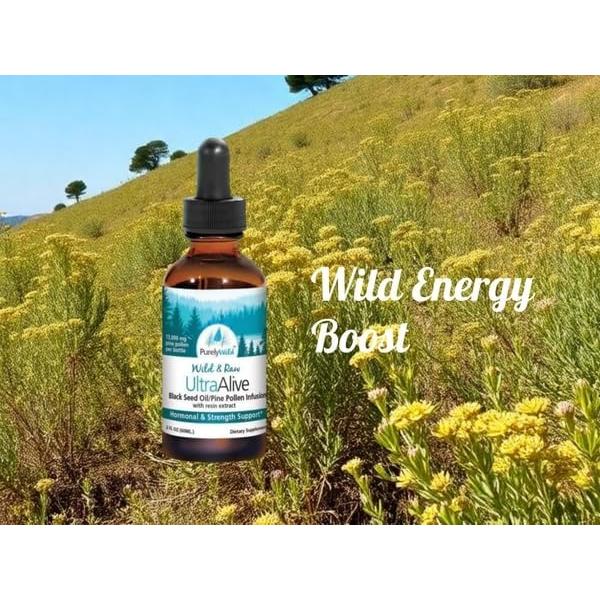 Aceite de Semilla Negra Purely Wild 59 ml - Soporte Hormonal y Vitalidad