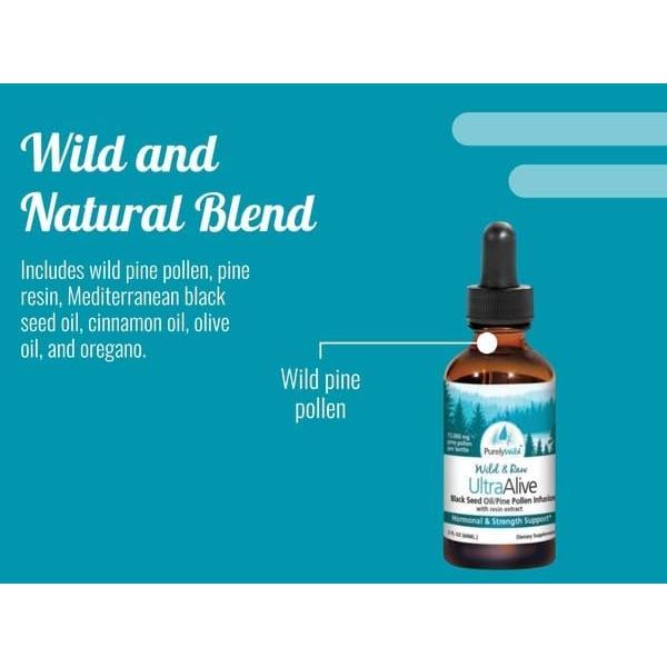 Aceite de Semilla Negra Purely Wild 59 ml - Soporte Hormonal y Vitalidad