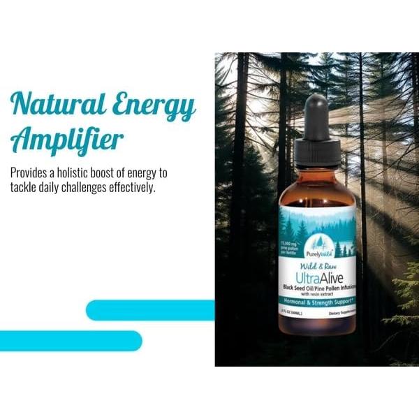 Aceite de Semilla Negra Purely Wild 59 ml - Soporte Hormonal y Vitalidad