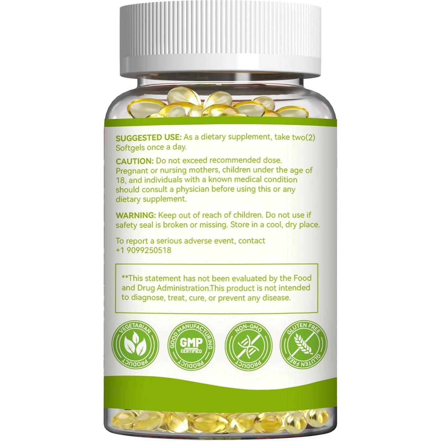 Aceite de Orégano 6000mg + Semilla Negra 200mg - 150 Softgels