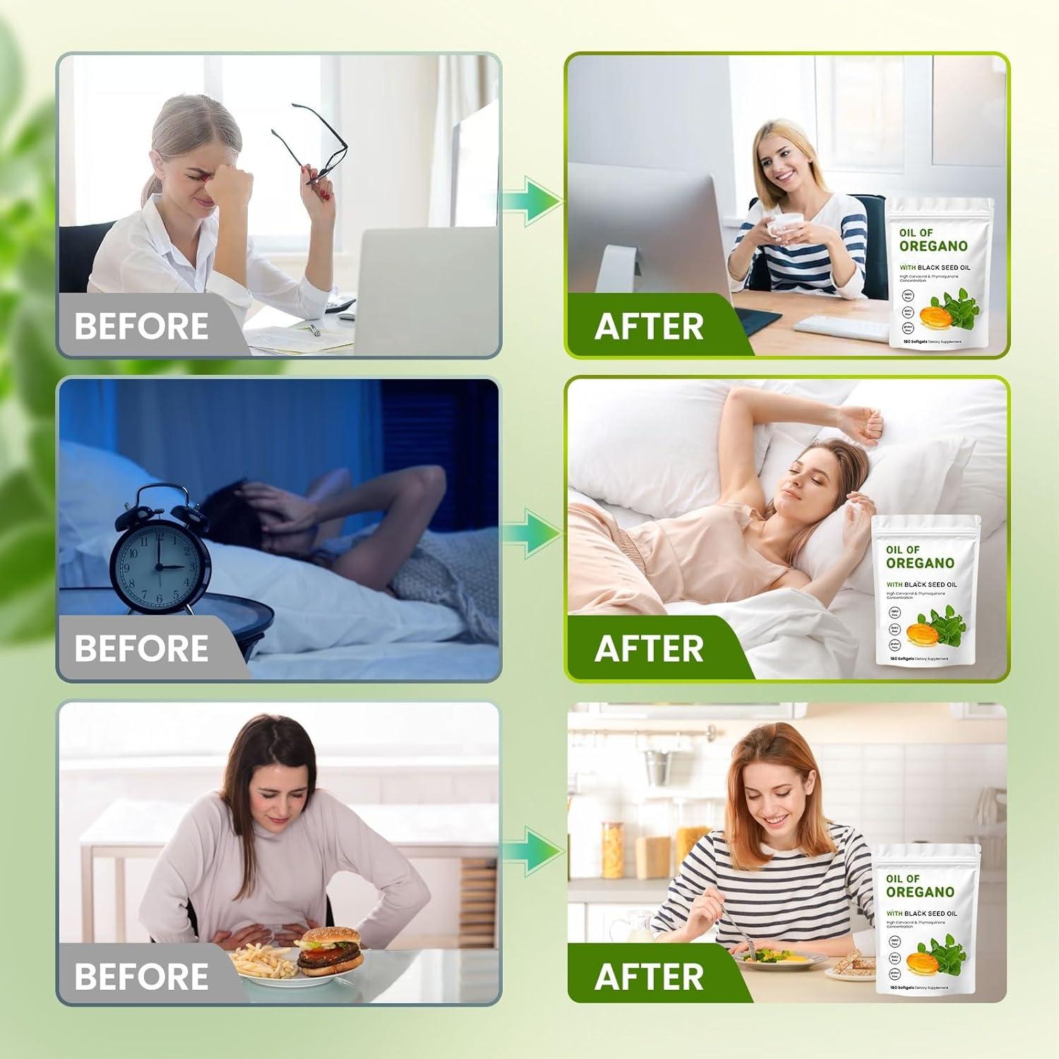 Gelatinas de Aceite de Orégano Podafu 2x200mg Sin Gluten