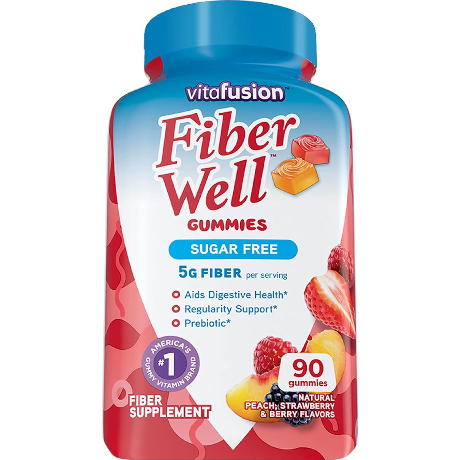 Polvo de Cáscara de Psyllium Orgánico 680g Viva Naturals + Gomas de Fibra 90u Vitafusion