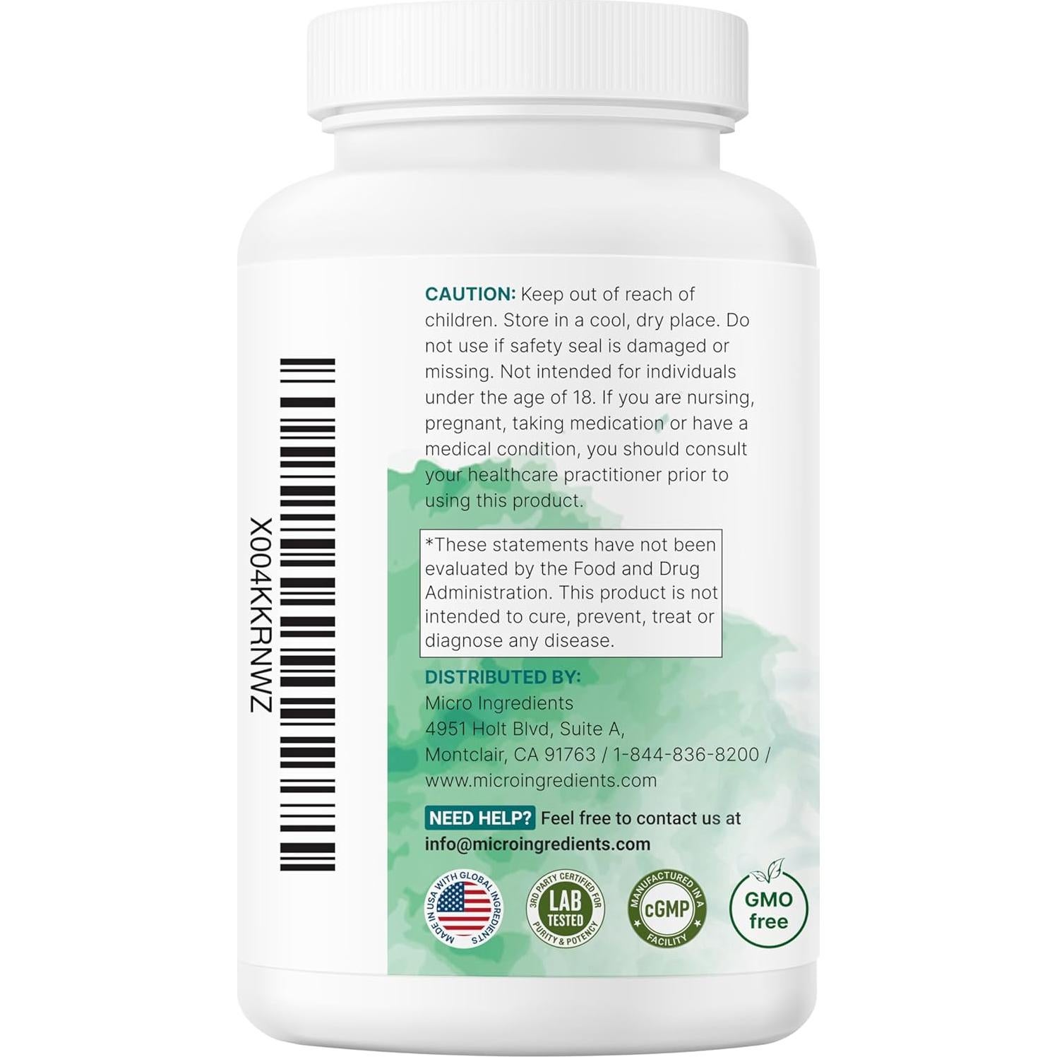 Super Enzimas Digestivas Micro Ingredients 240 Cápsulas Veganas