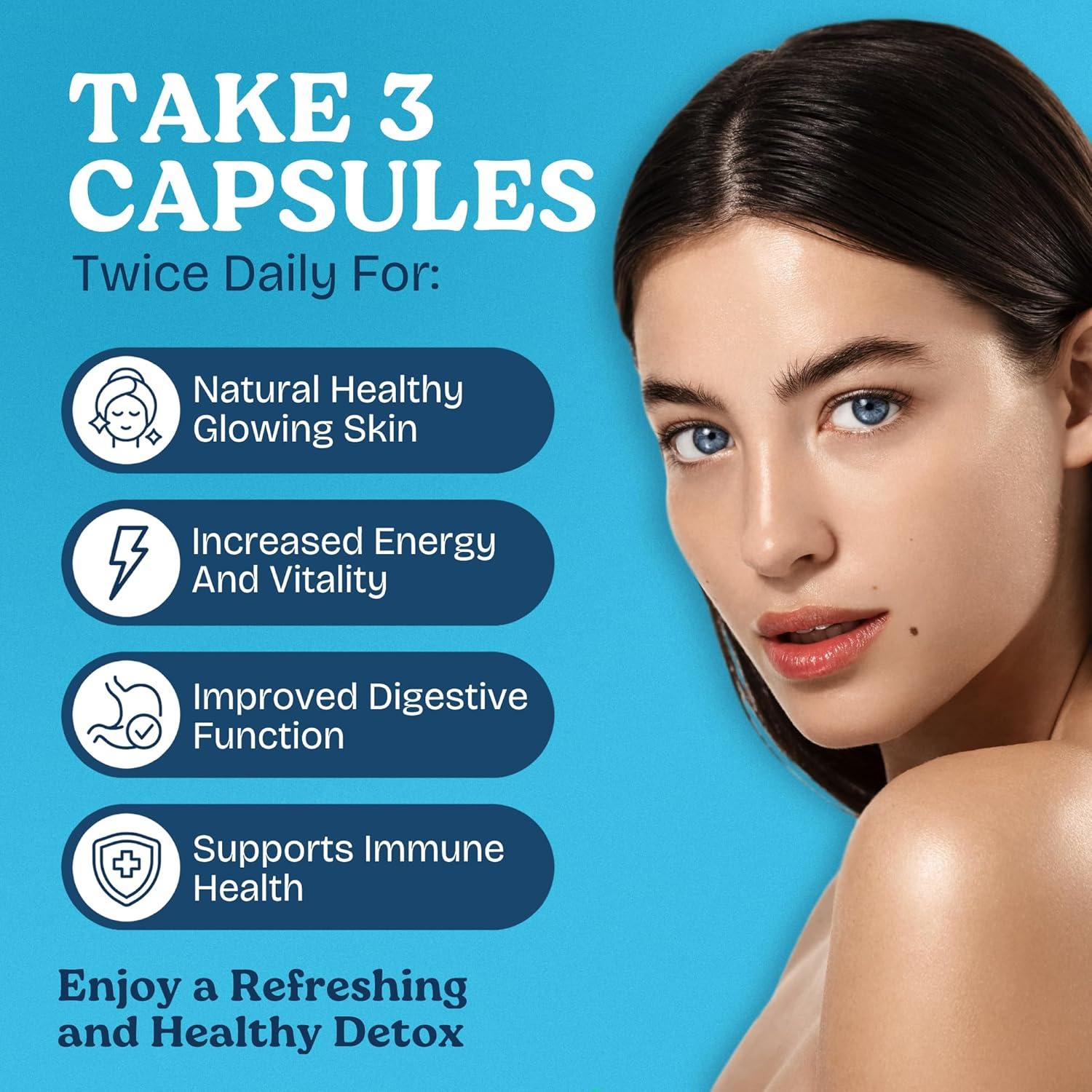 Atlantic Naturals Musgo Marino 180 Cápsulas - Limpieza Digestiva