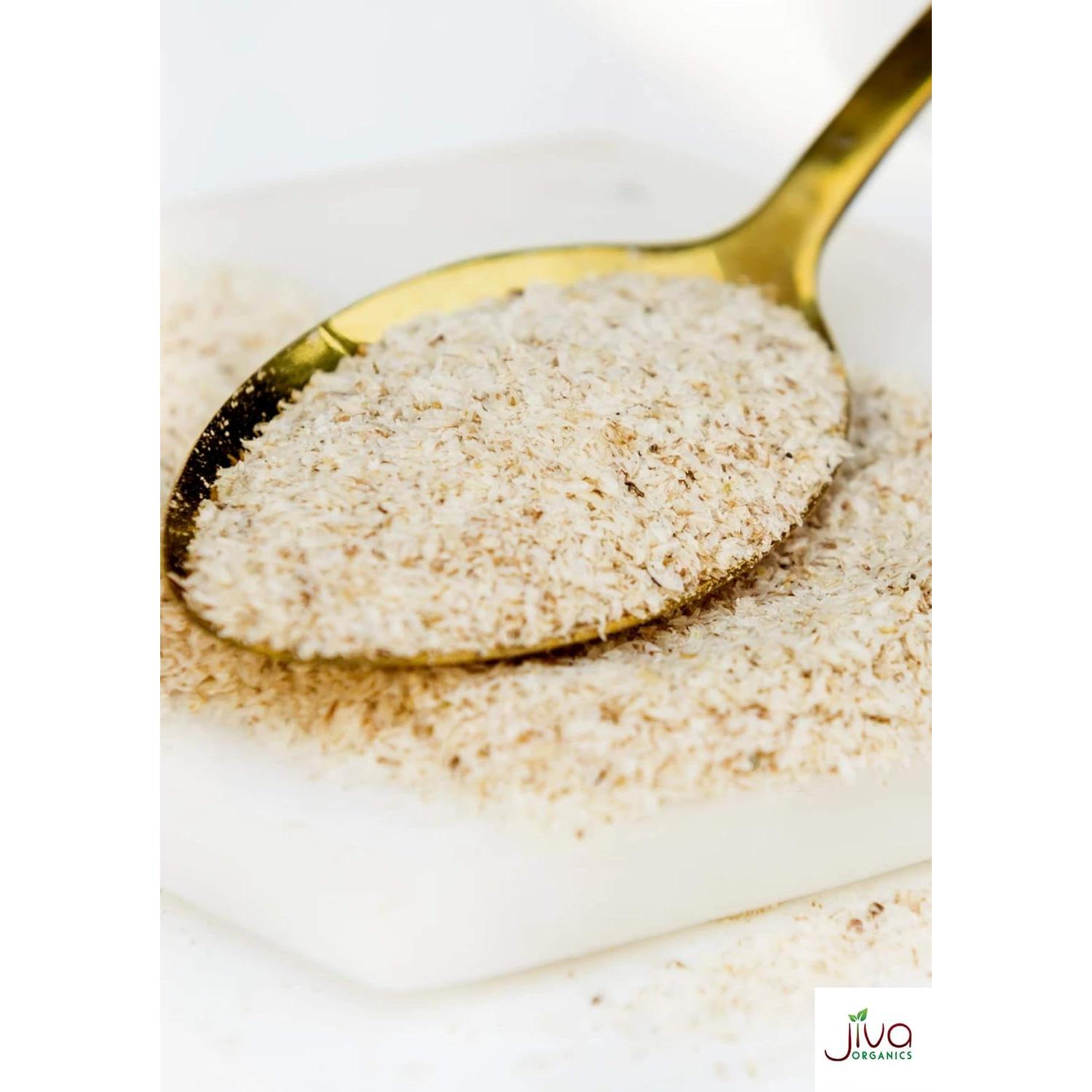 Psyllium Orgánico Jiva 340g - Cáscara Entera Isabgol