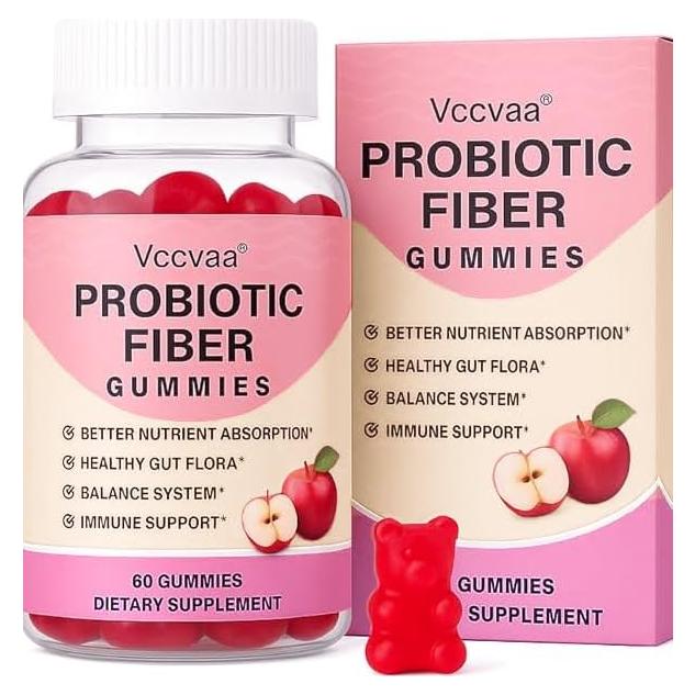 Gomitas Probioticas Vccvaa 60 Unidades - 16g Fibra Total