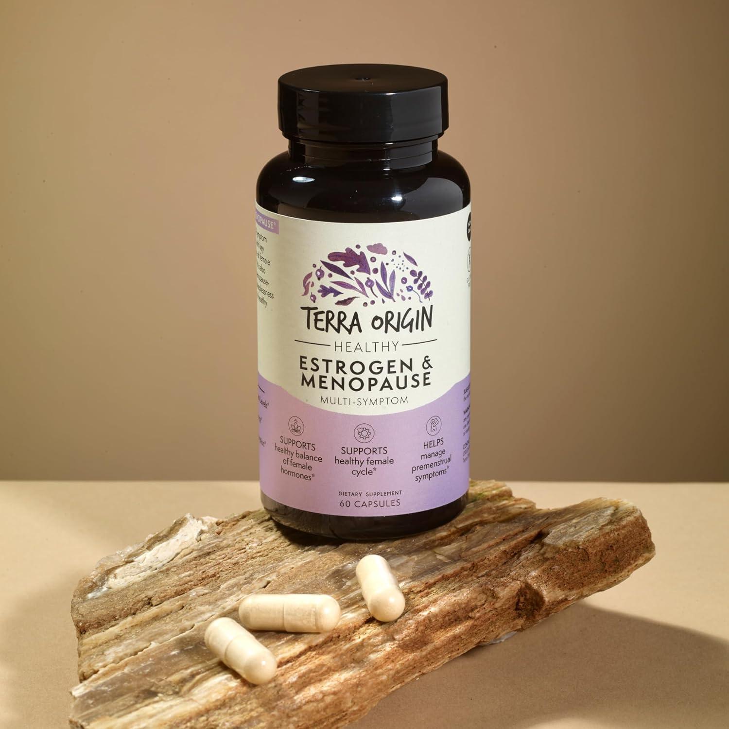 Suplemento Menopausia Terra Origin 60 Cápsulas - Alivio Síntomas
