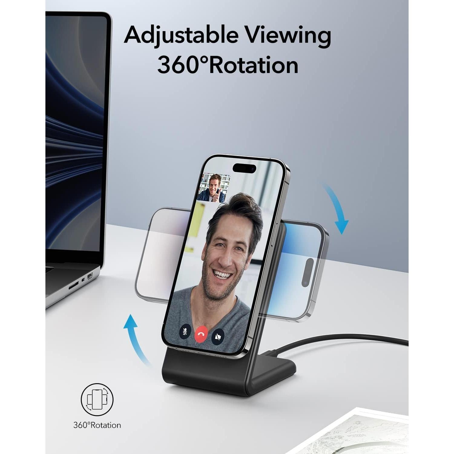 Cargador Inalámbrico Magnético Meifigno 20W para iPhone 16/15/14/13/12