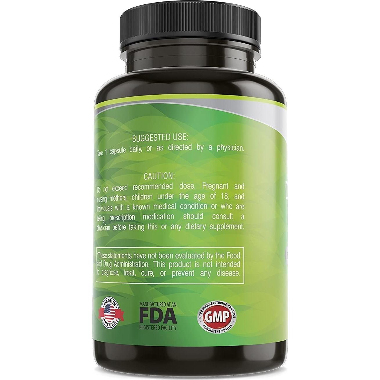 D-Mannose Pure By Nature 600mg con Arándano y Diente de León 120 Cápsulas