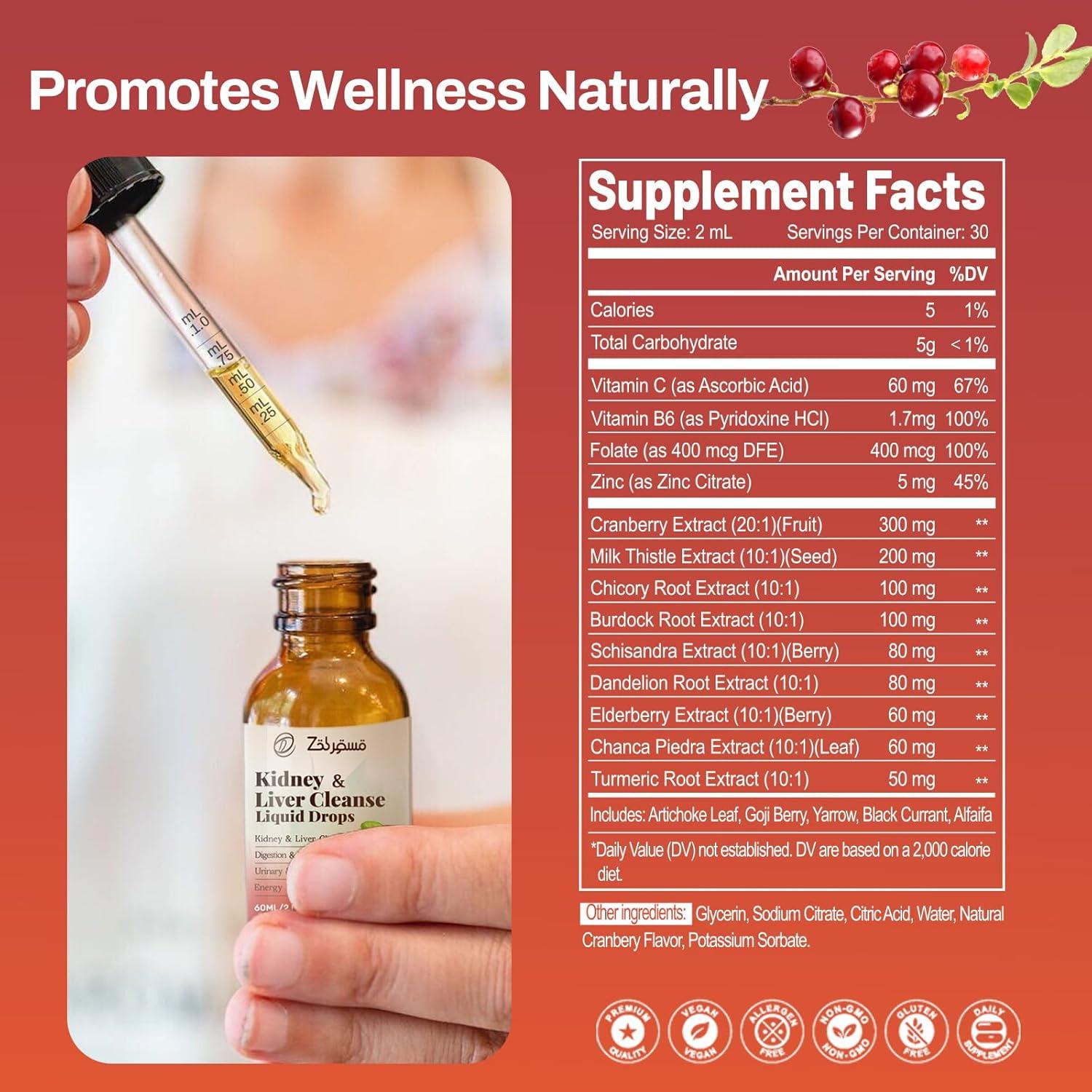 Gotas de Limpieza Renal Pavintrix 60ml - Desintoxicación Hepática