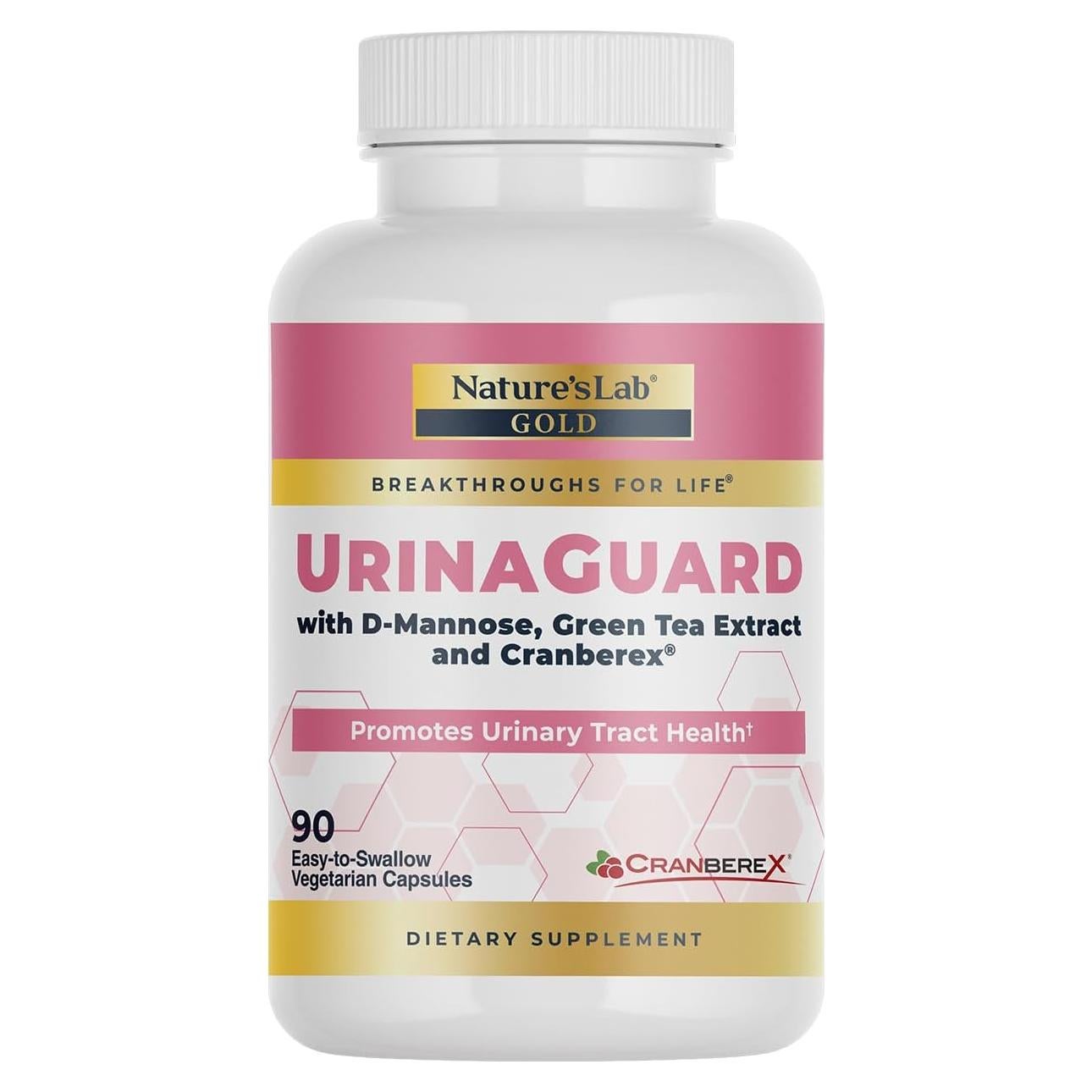 Laboratorio de la Naturaleza Gold UrinaGuard - 90 Cápsulas Vegetarianas para Tracto Urinario