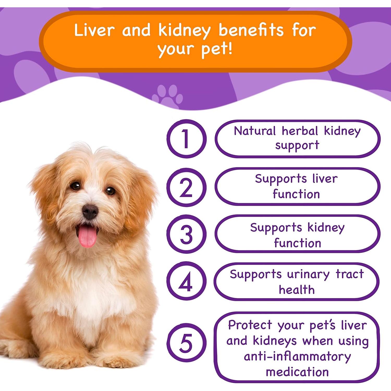 Suplemento para Perros PawPuk Paws - Hígado y Riñón con SAMe