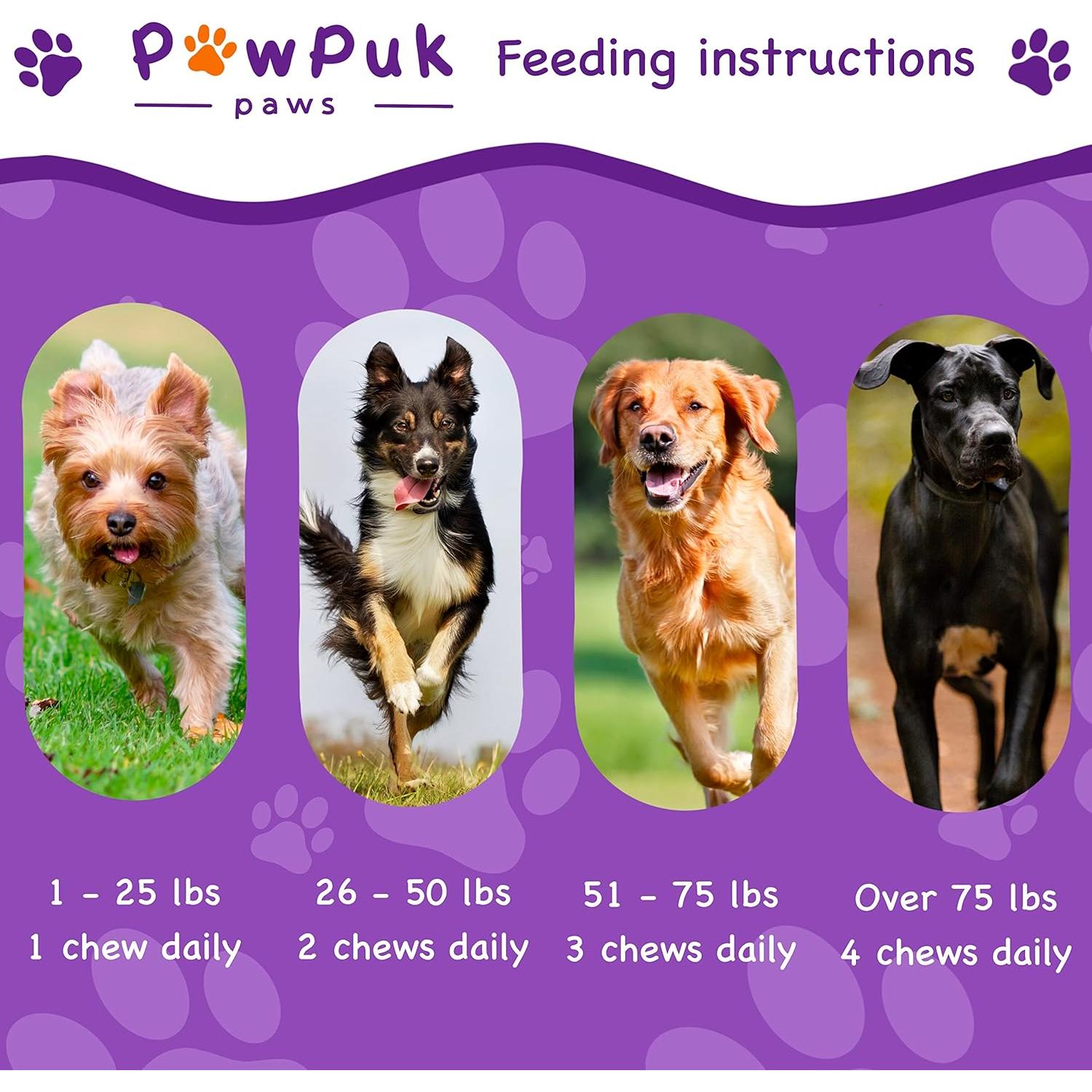 Suplemento para Perros PawPuk Paws - Hígado y Riñón con SAMe