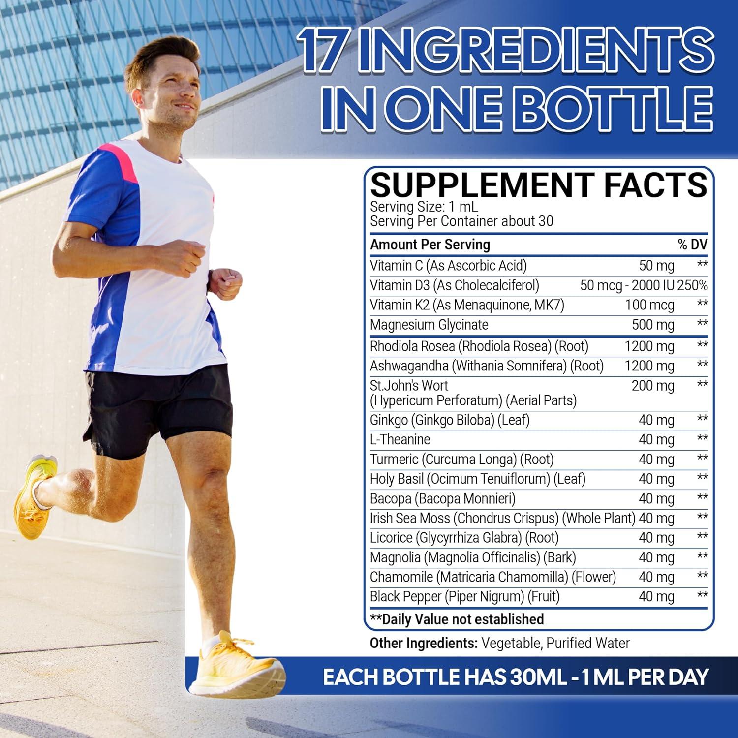 Suplemento Líquido 17en1 Rhodiola Rosea Mecisco 30ml