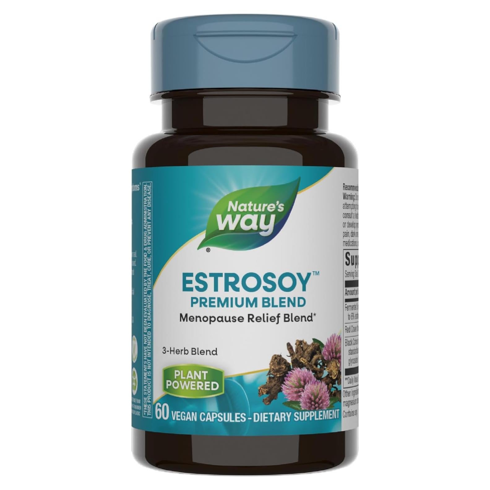 Suplemento Alivio Menopausia EstroSoy Nature's Way 60 Cápsulas