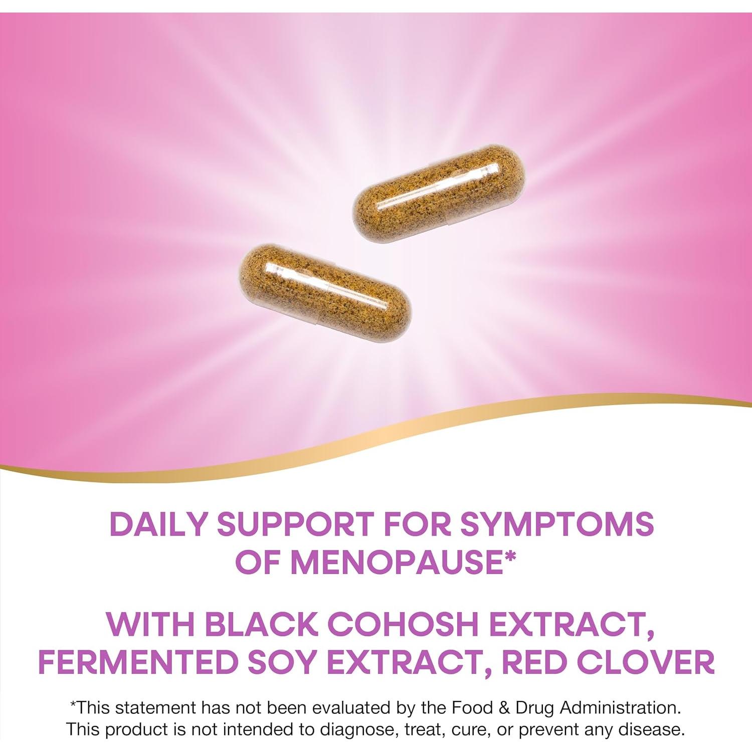 Suplemento Alivio Menopausia EstroSoy Nature's Way 60 Cápsulas